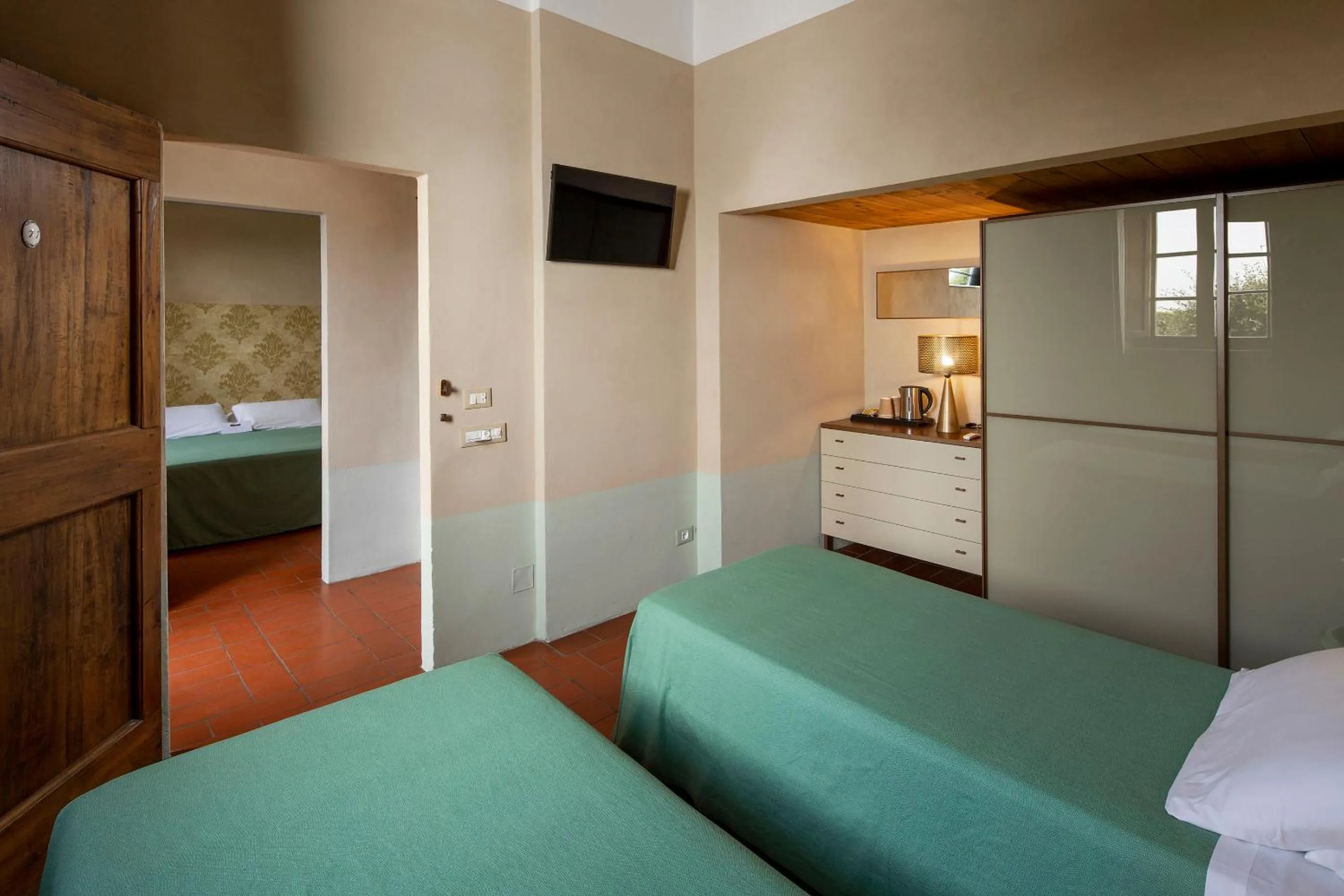 Bed in Hotel Le Capanne