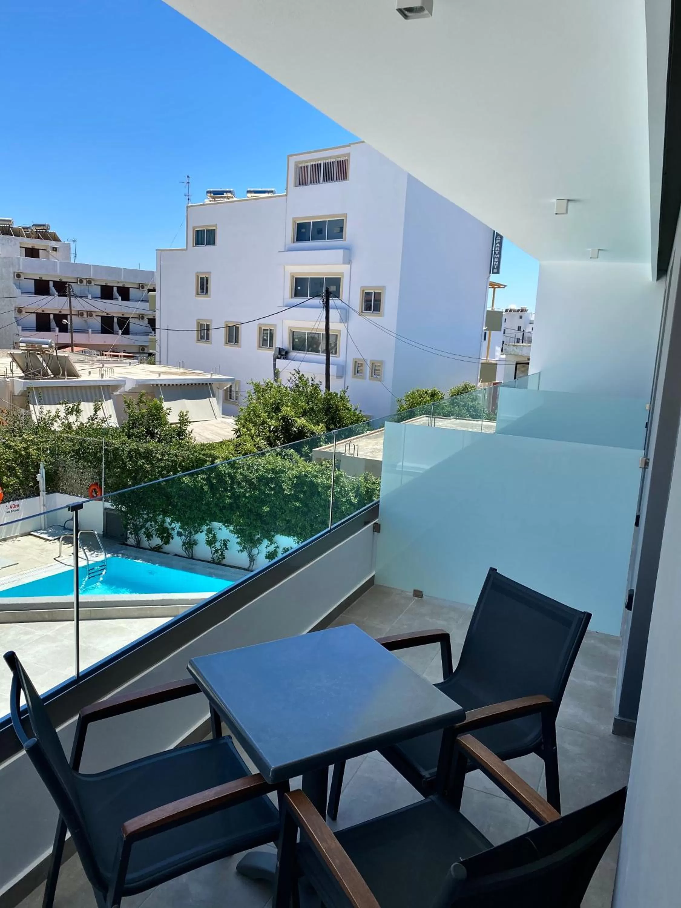 Balcony/Terrace in Agrelli Hotel & Suites