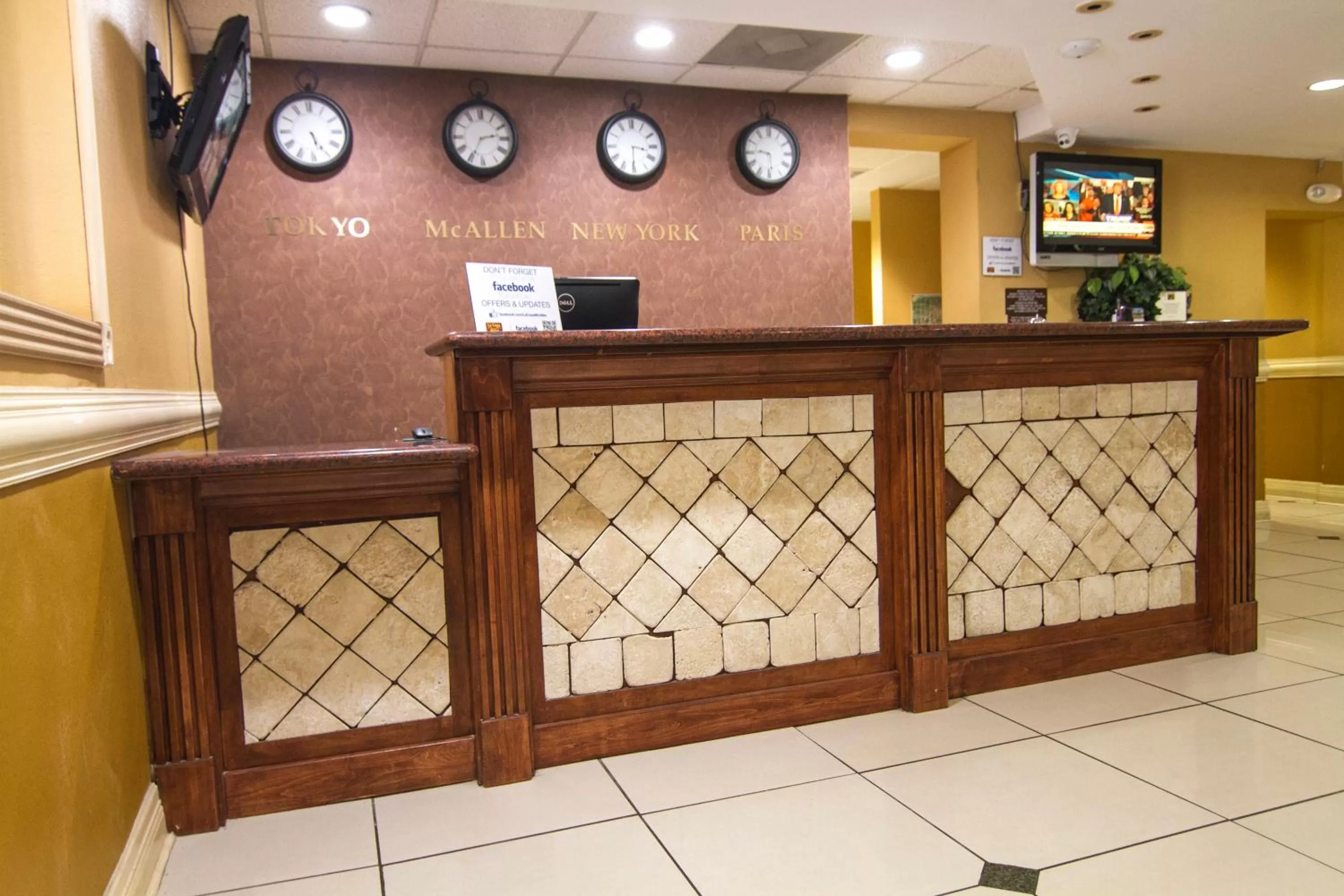 Lobby or reception in La Copa Hotel