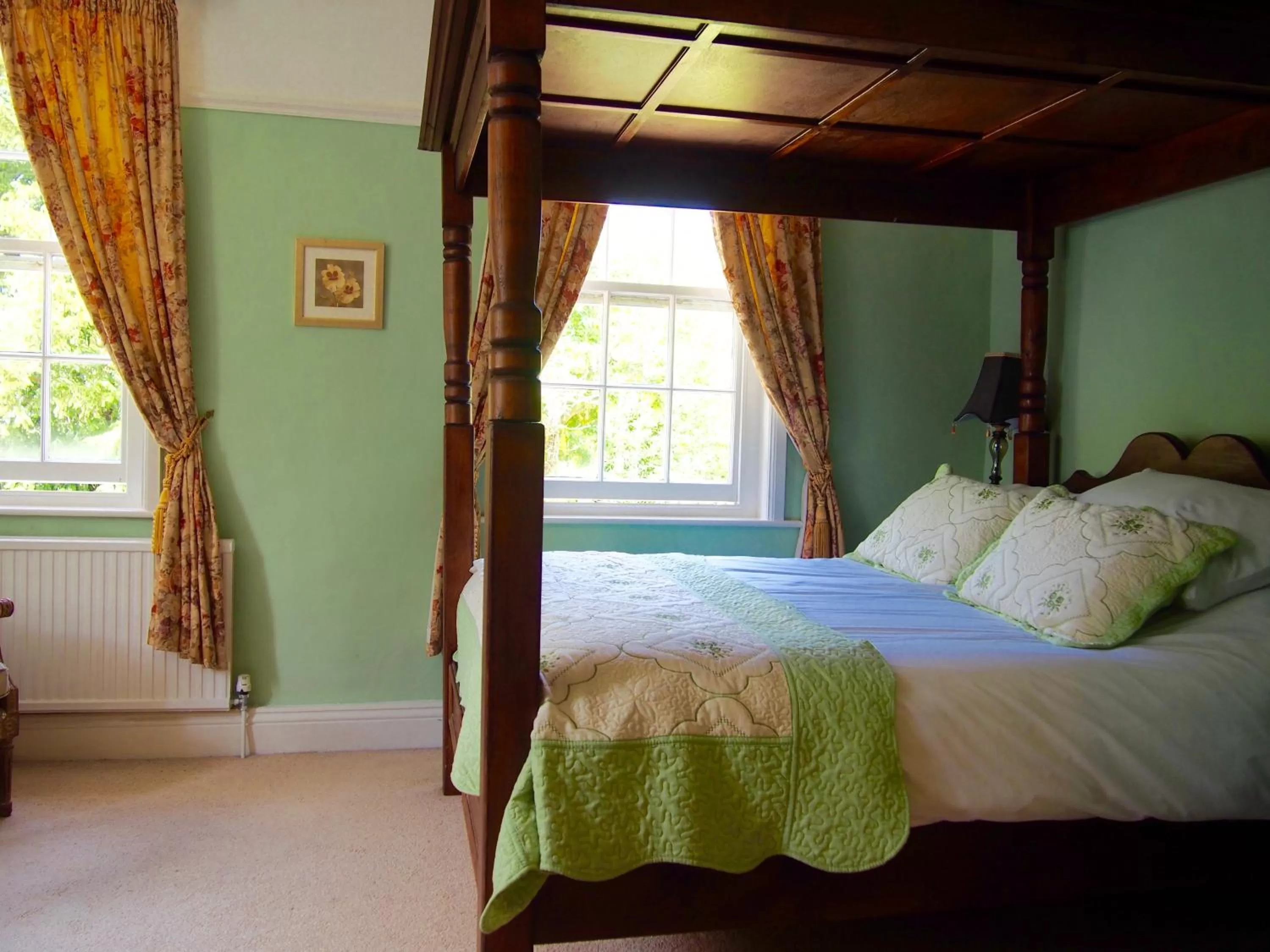 Bedroom, Bed in Wrangham House