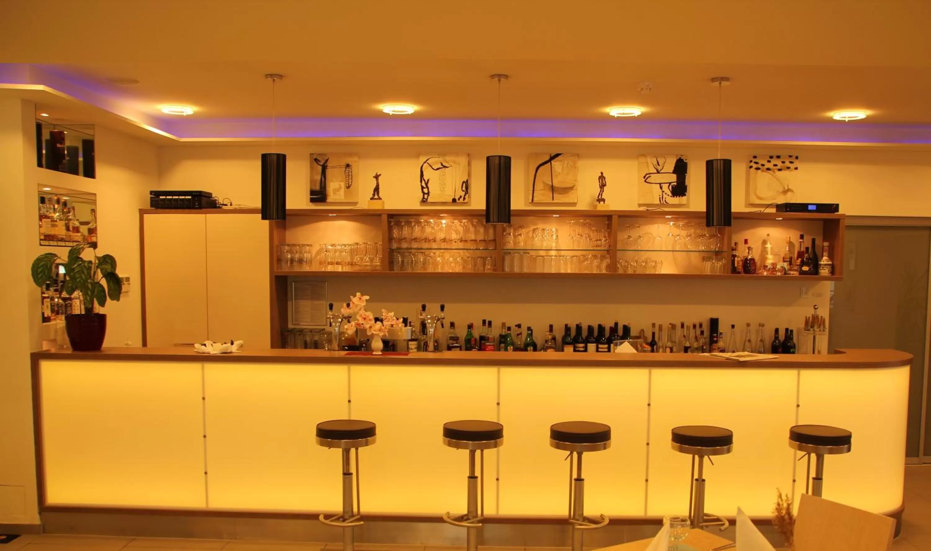 Restaurant/places to eat, Lounge/Bar in Strandhotel Dranske