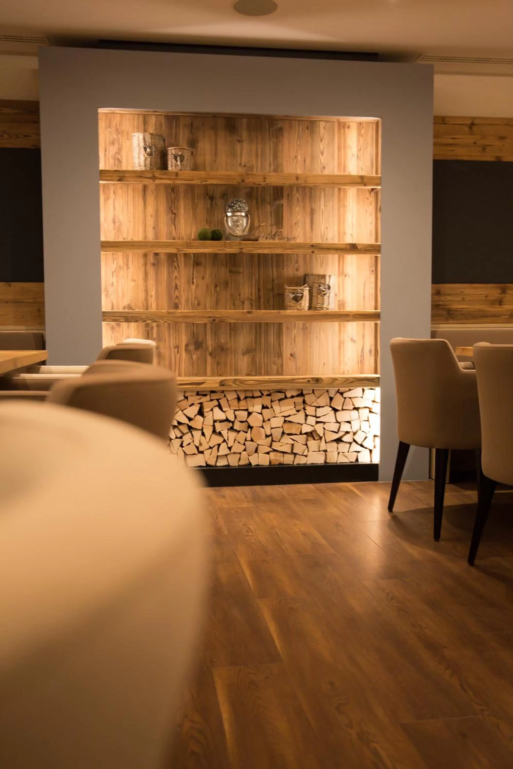 Decorative detail in Hotel Bergruh