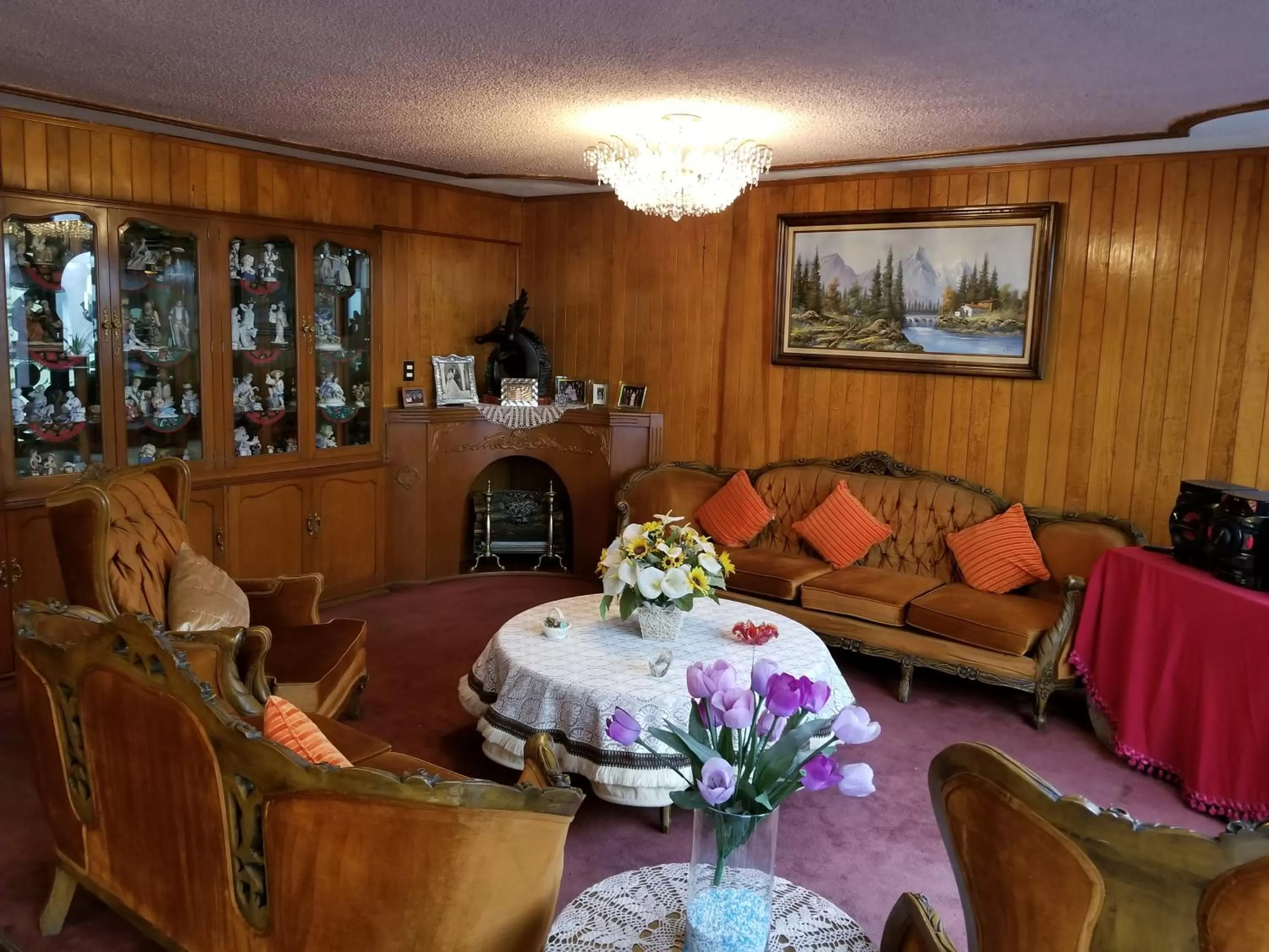 Living room in Casa Q BnB