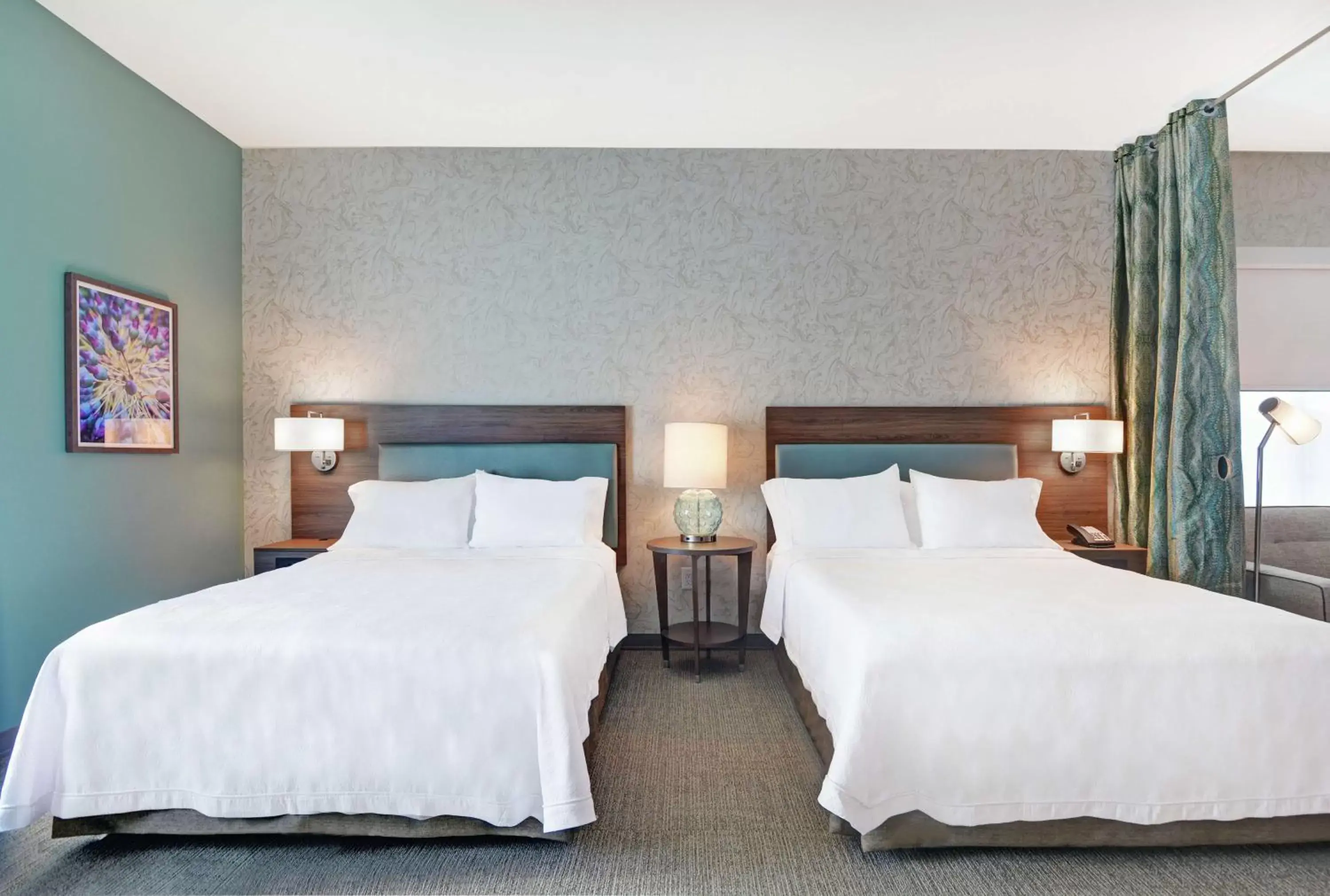 Studio Suite with Two Queen Beds - Hearing Access/Non-Smoking in Home2 Suites By Hilton Charleston Daniel Island, Sc Studio Suite with Two Queen Beds - Hearing Access/Non-Smoking in Home2 Suites By Hilton Charleston Daniel Island, Sc