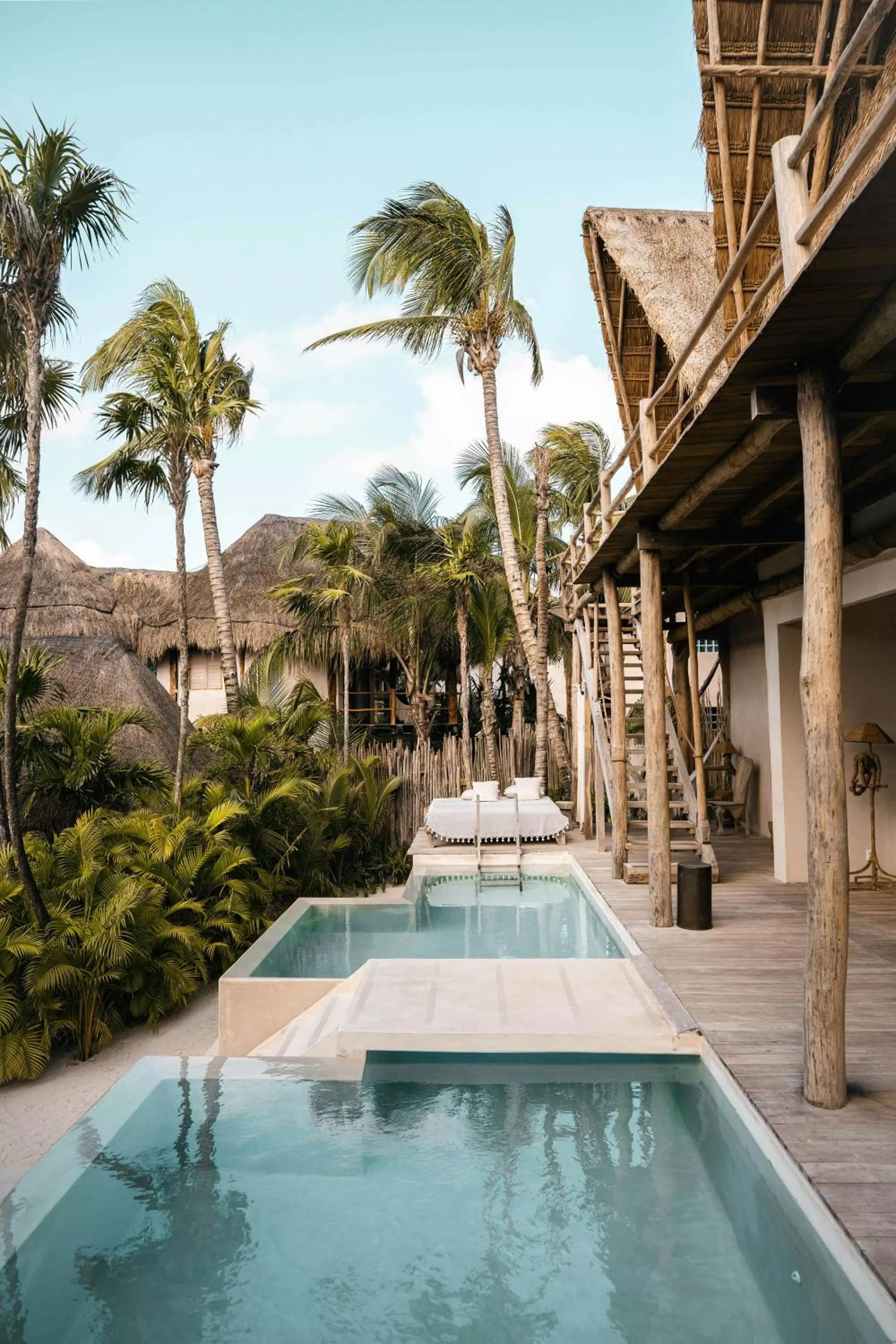 Swimming pool in La Valise Tulum, Member of Small Luxury Hotels