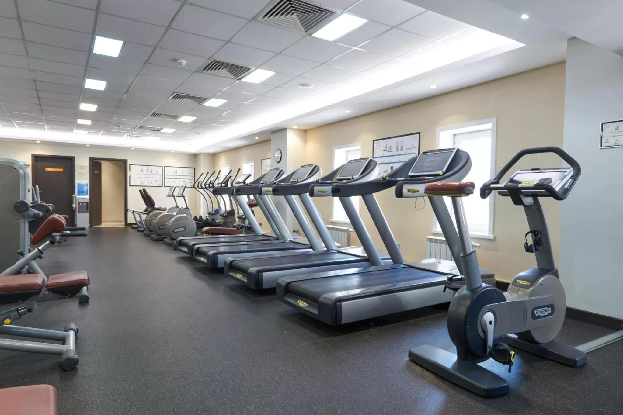 Fitness centre/facilities in Park Inn by Radisson Hotel Astana
