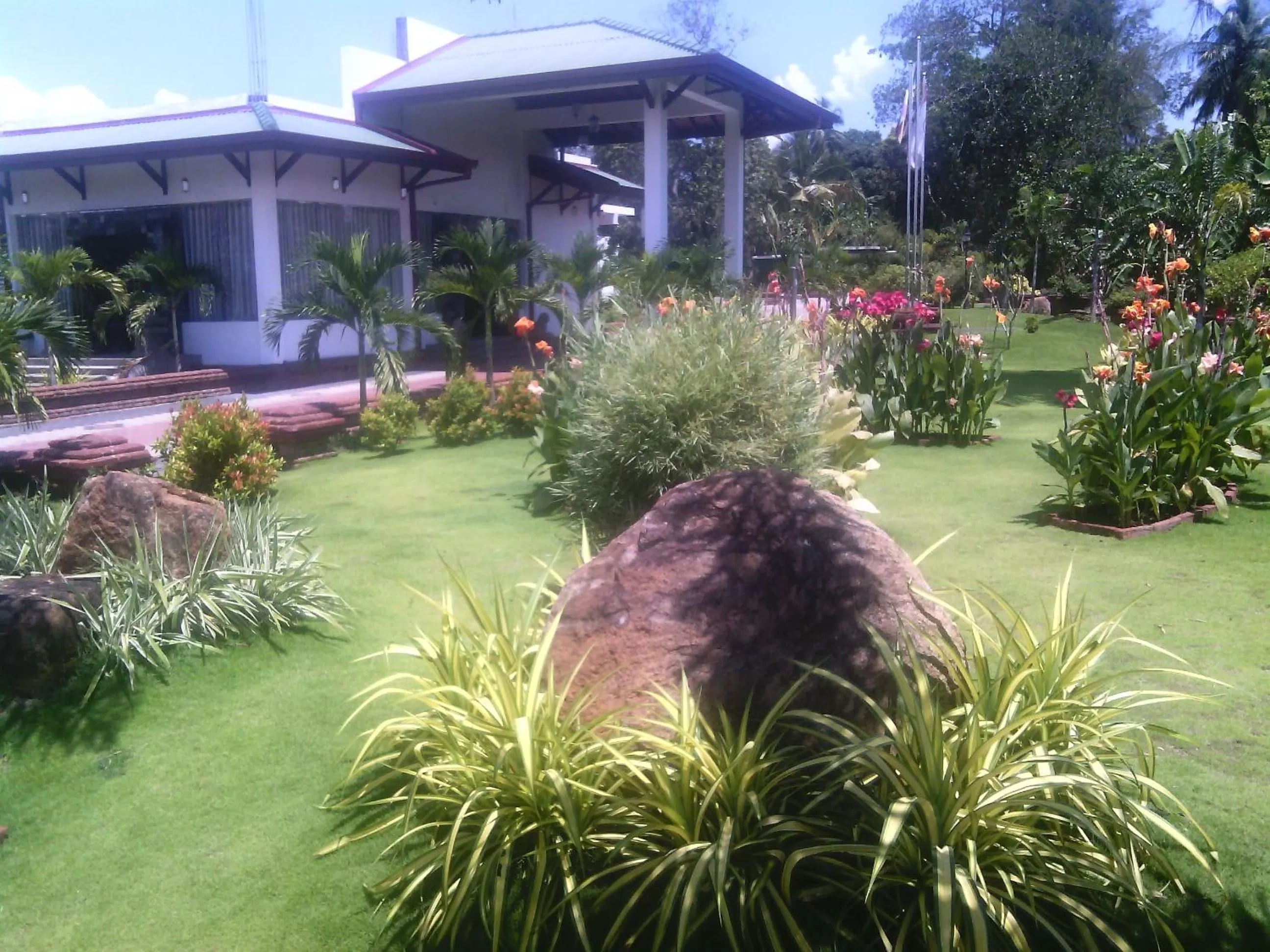Property building in Ruins Chaaya Hotel