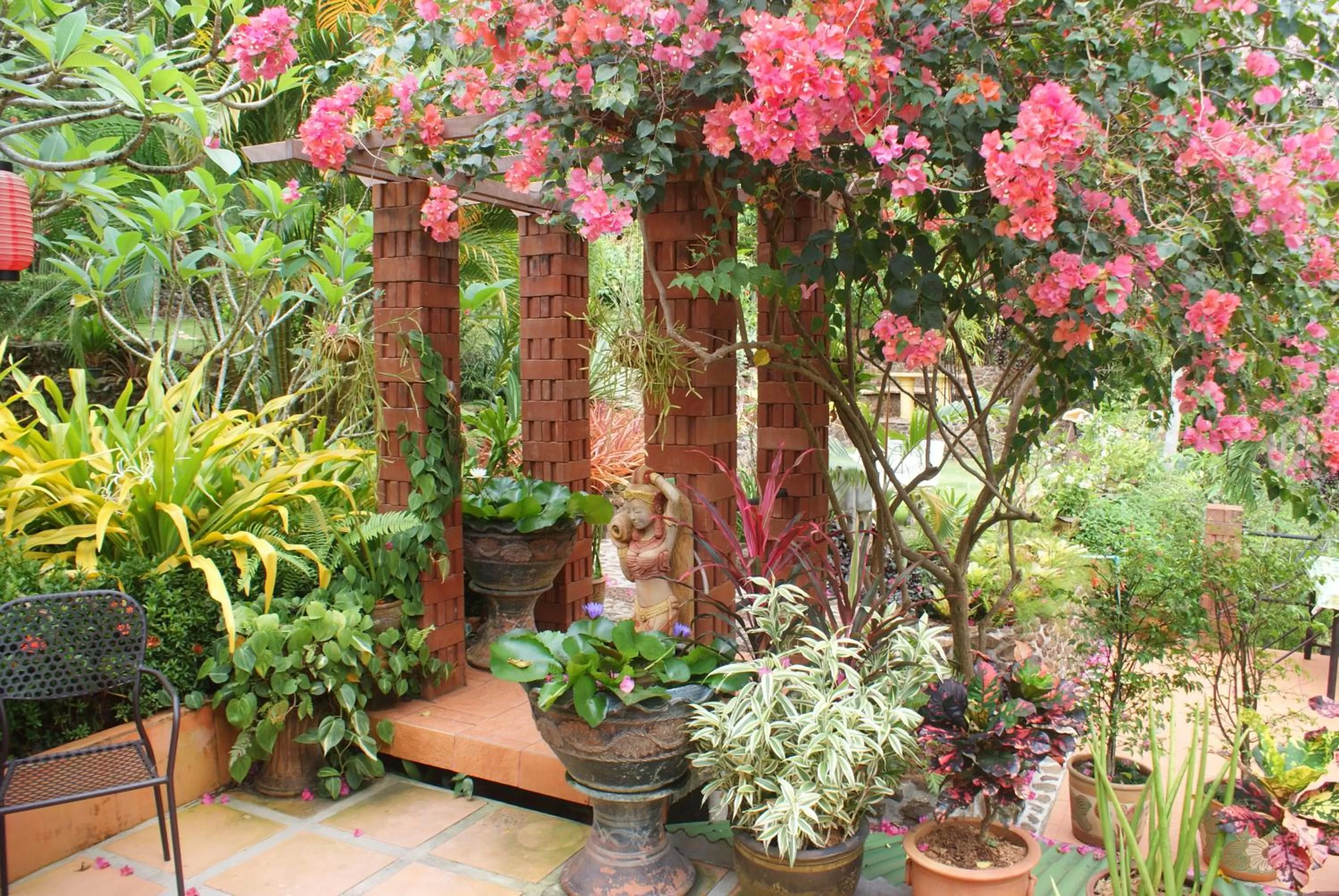 Garden in Rock Inn Bailan