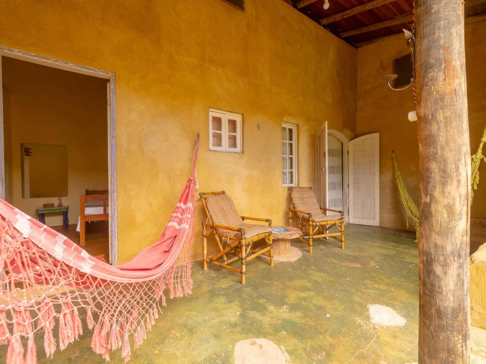 Balcony/Terrace in Pousada da Rosa