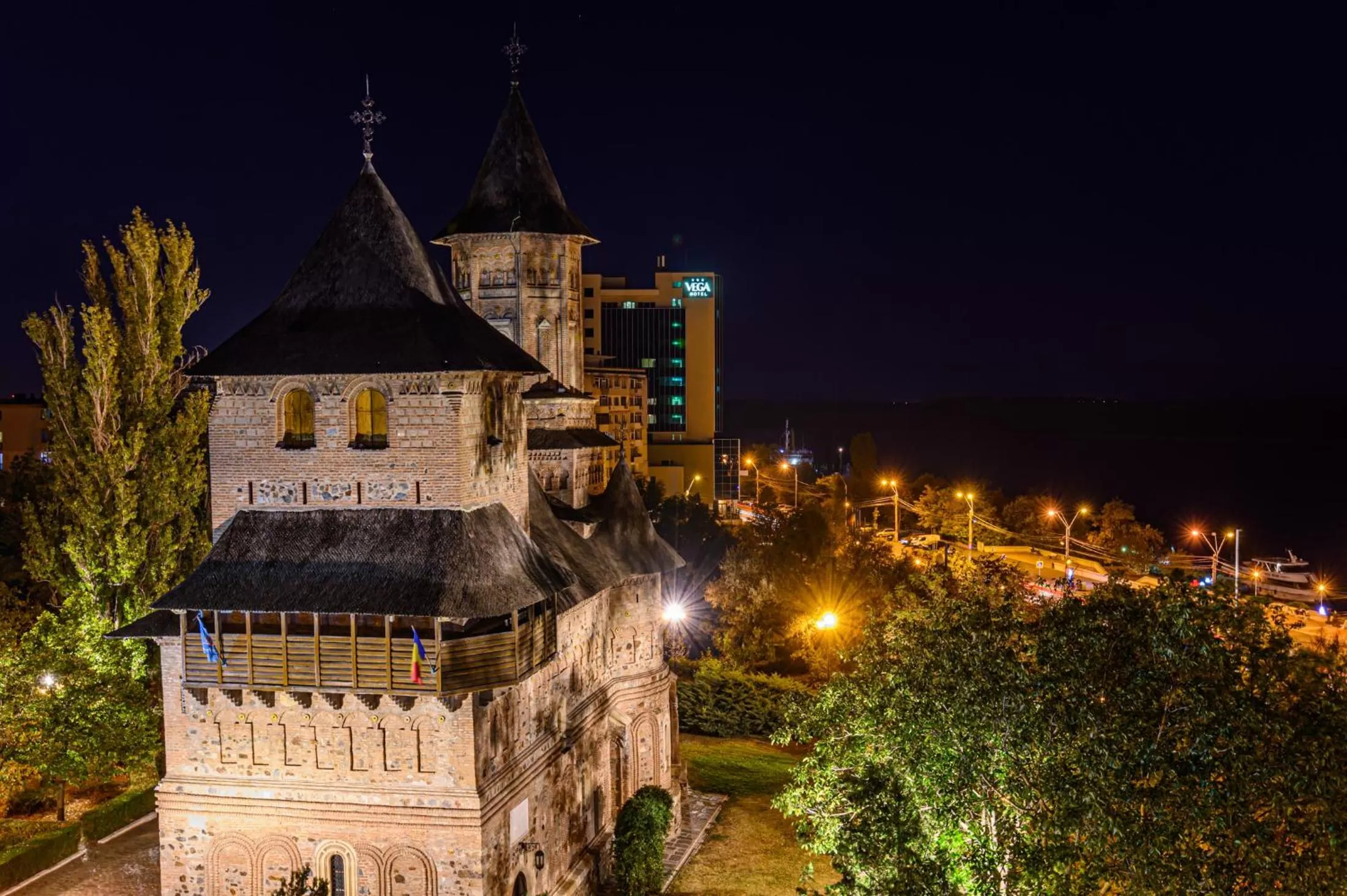 Landmark view in Faleza Hotel by Vega