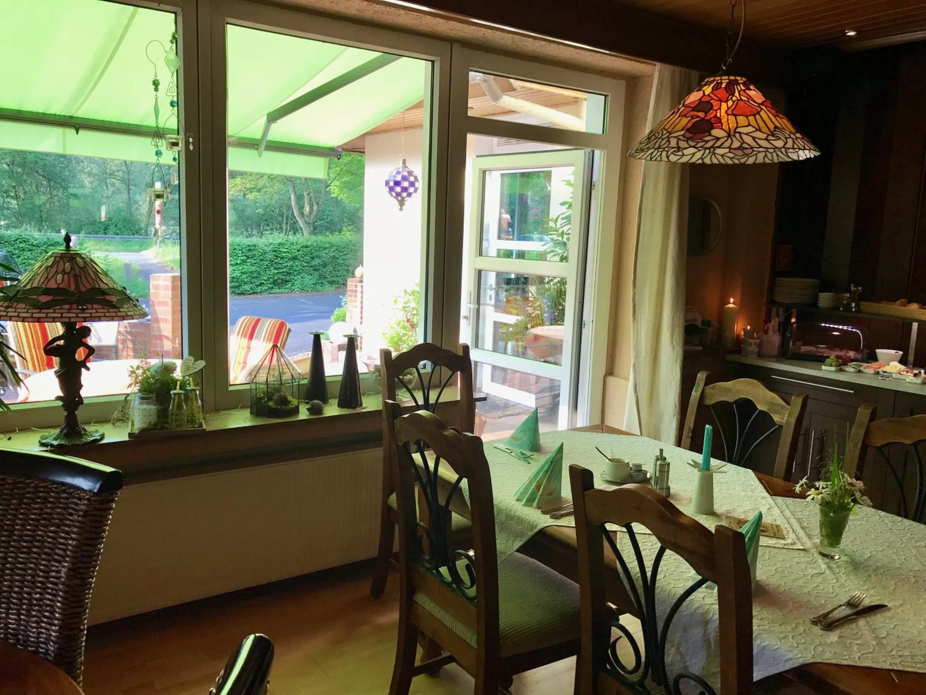 Decorative detail in Hotel Elfenberg