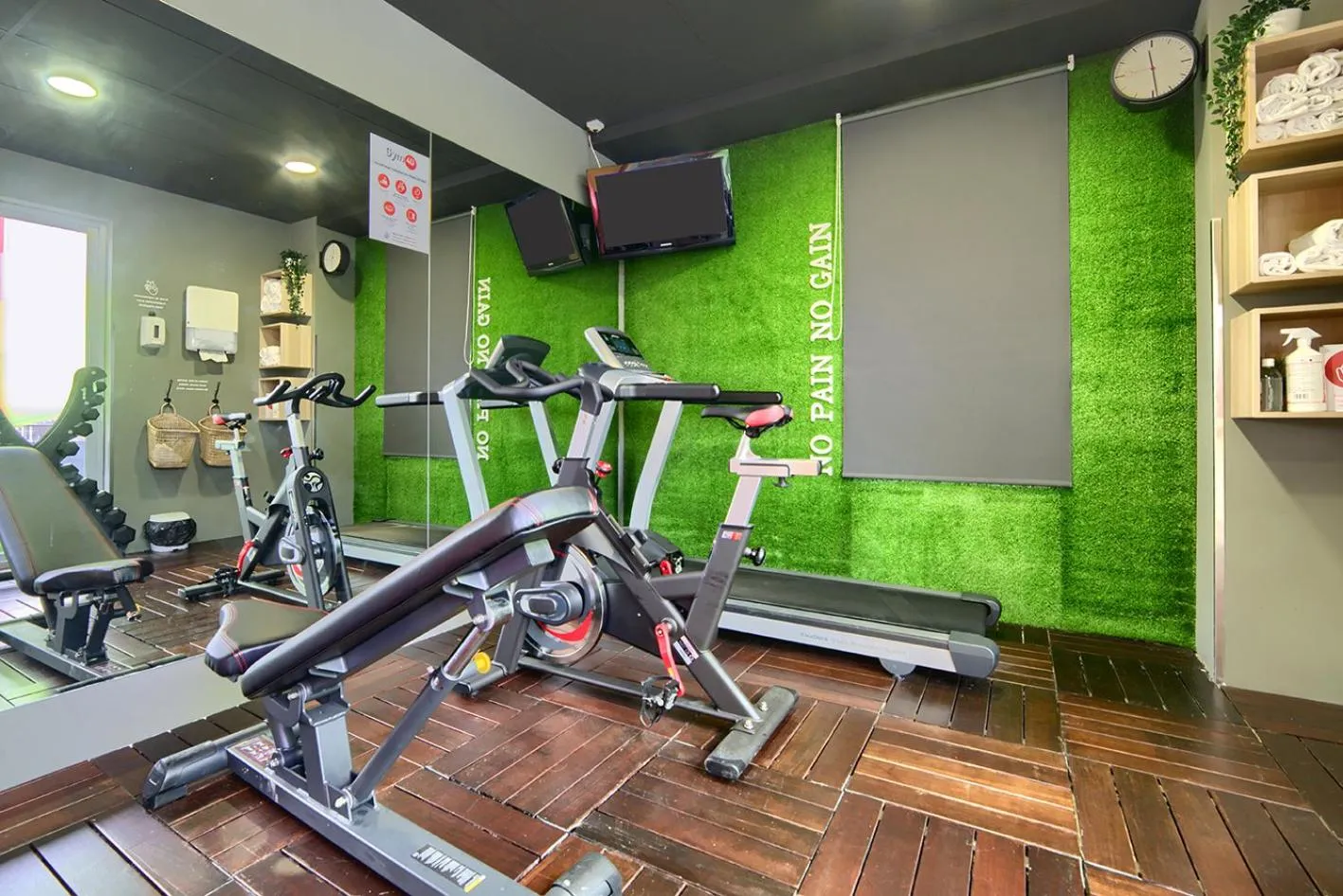 Fitness centre/facilities in Hotel Bed4U Tudela