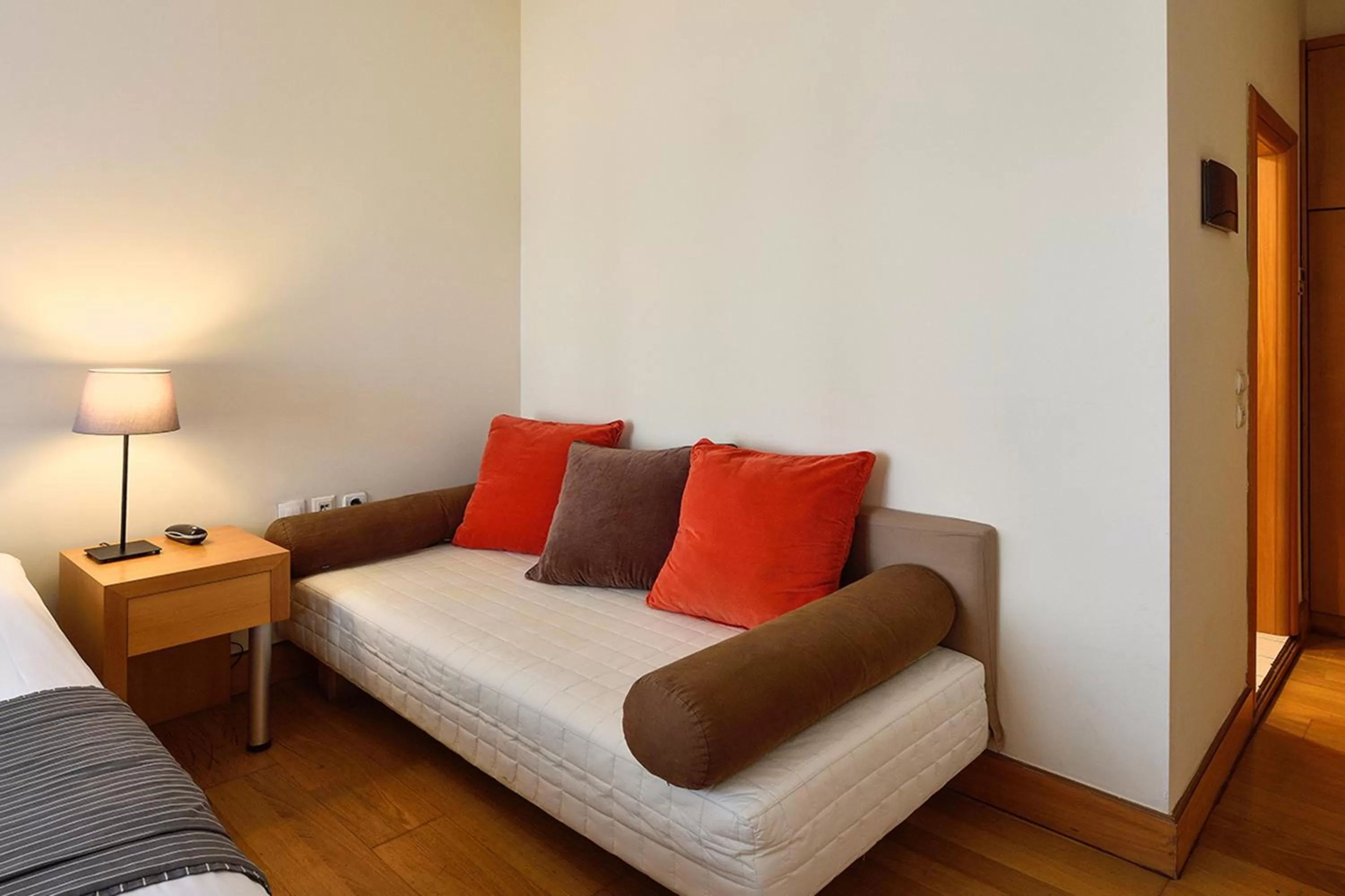 Bed in Le Palace Hotel