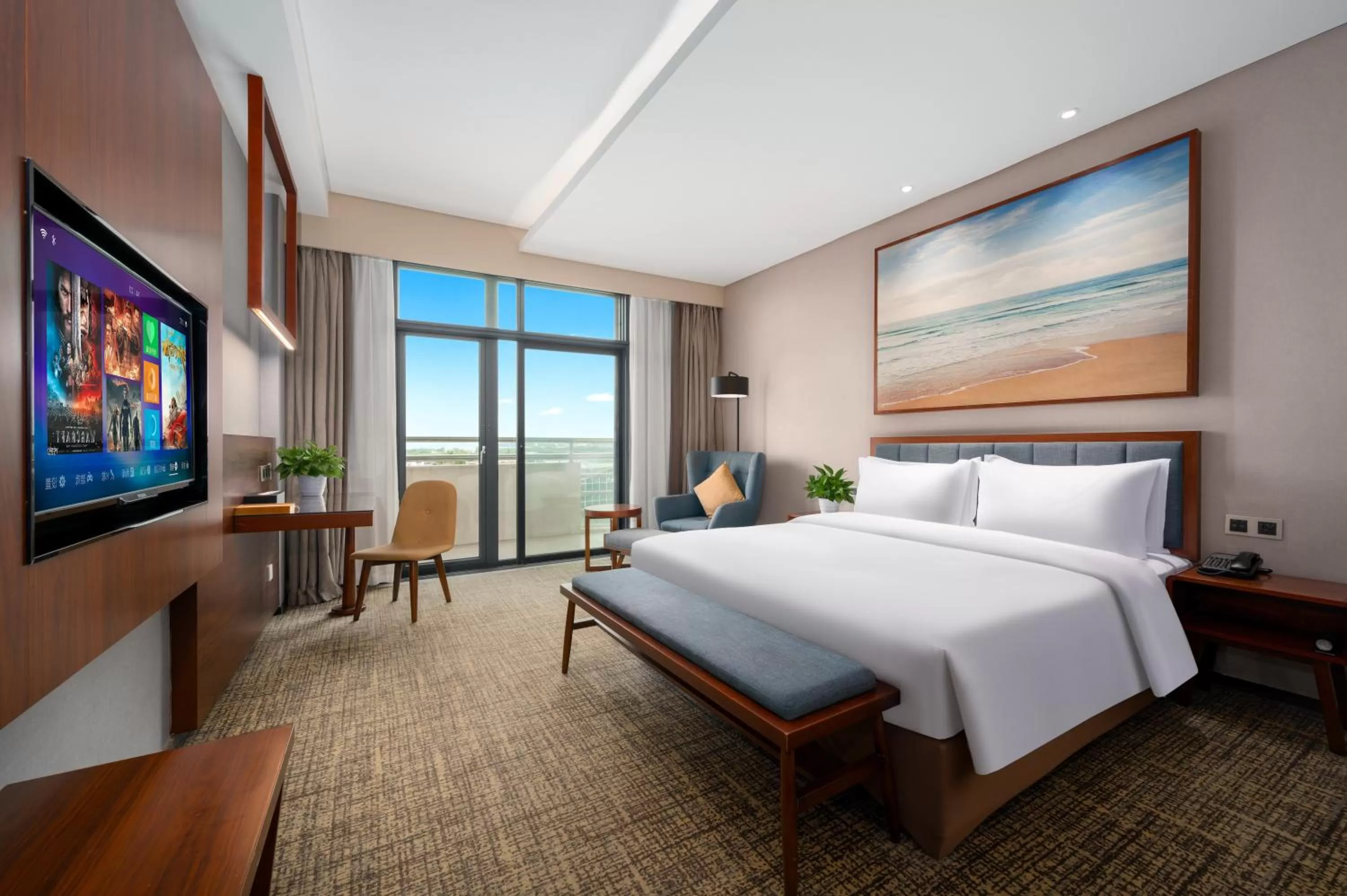 Photo of the whole room, Bed in Ausotel Smart Baiyun International Airport T2-Free 24-hour airport pick-up