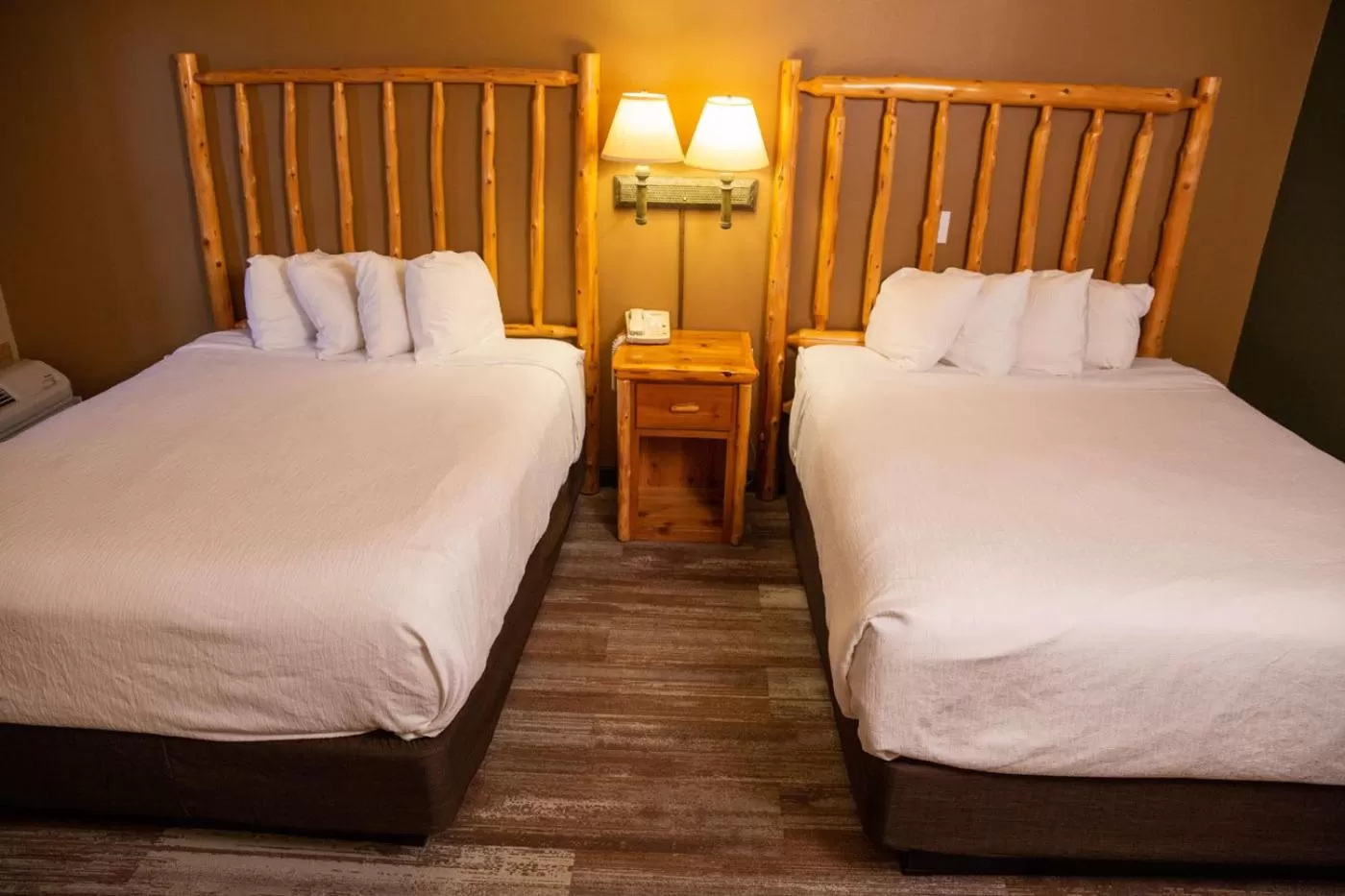 Bed in Grand Ely Lodge