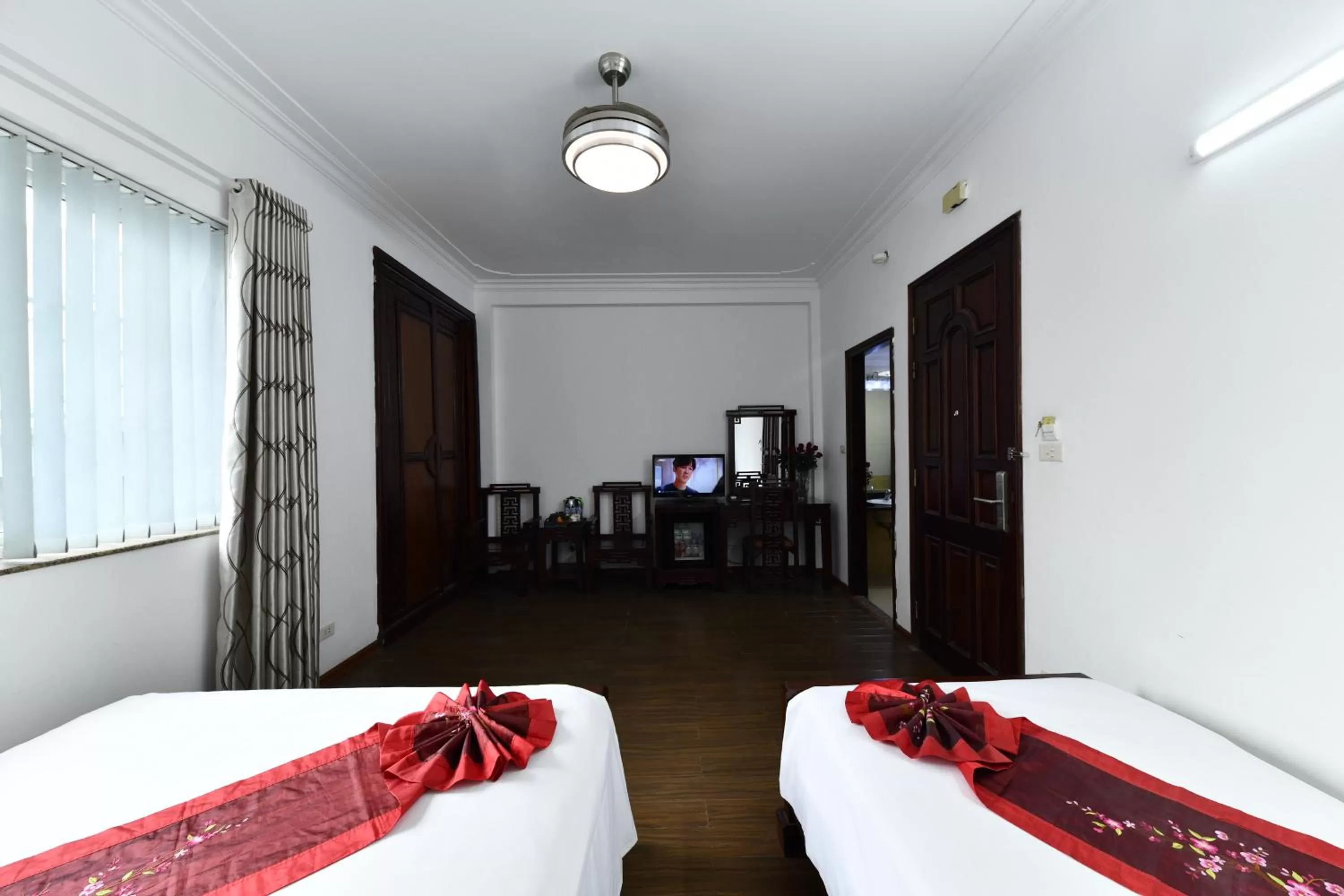 Bed in Phoenix Legend Hotel Hanoi