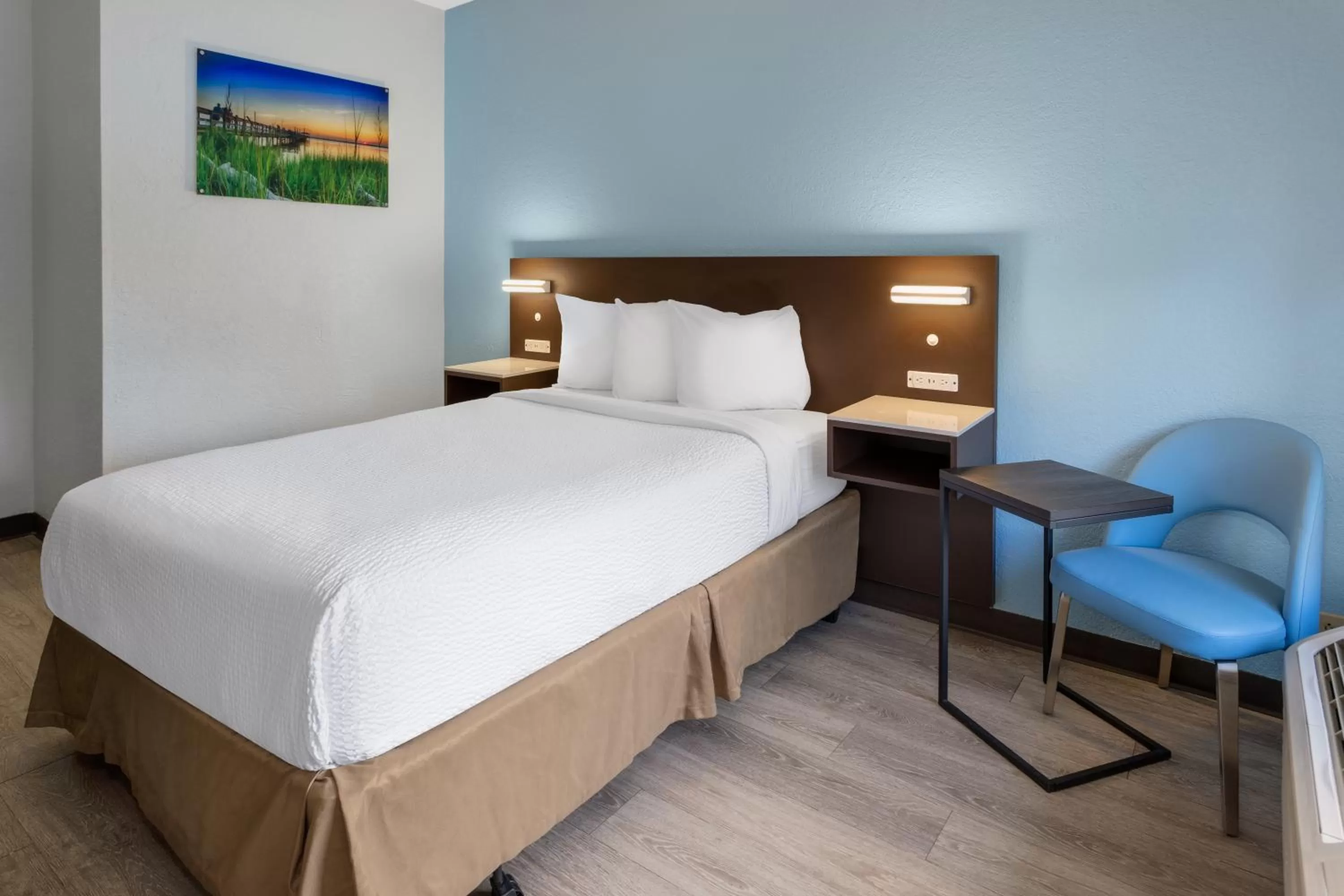 Bed in Baymont by Wyndham Camp Lejeune