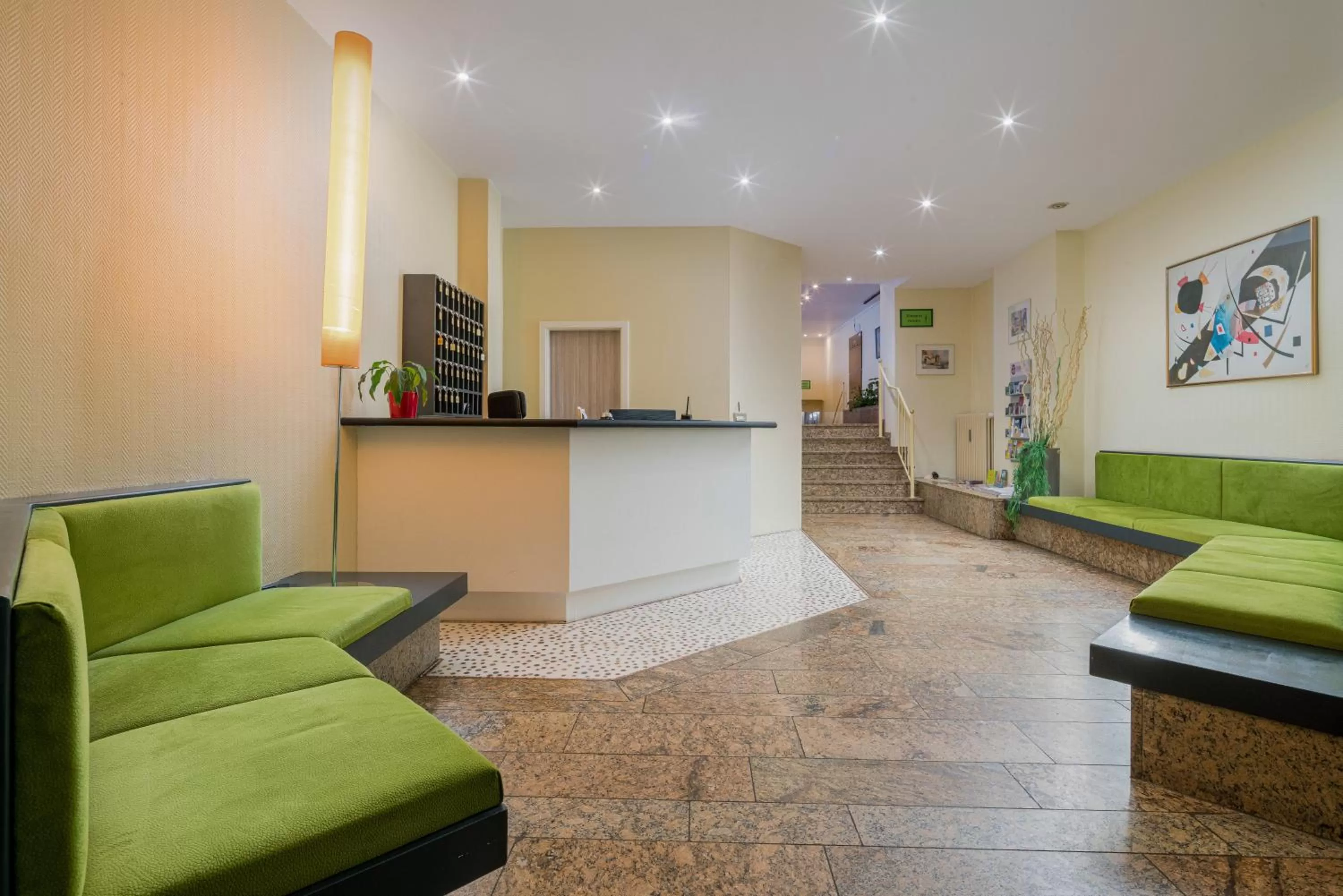 Lobby or reception in Hotel Fidelio