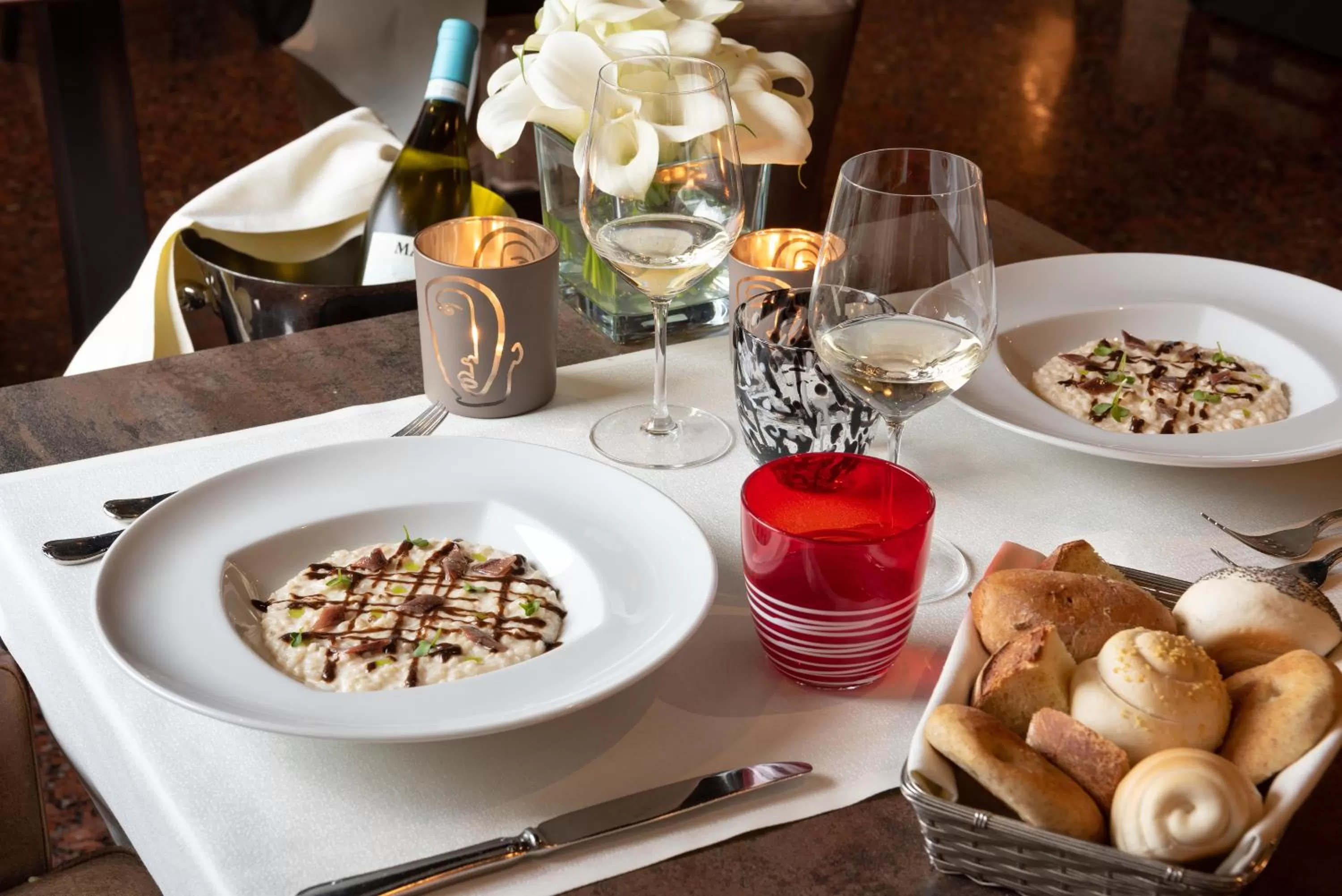 Food and drinks in Hotel Leopardi