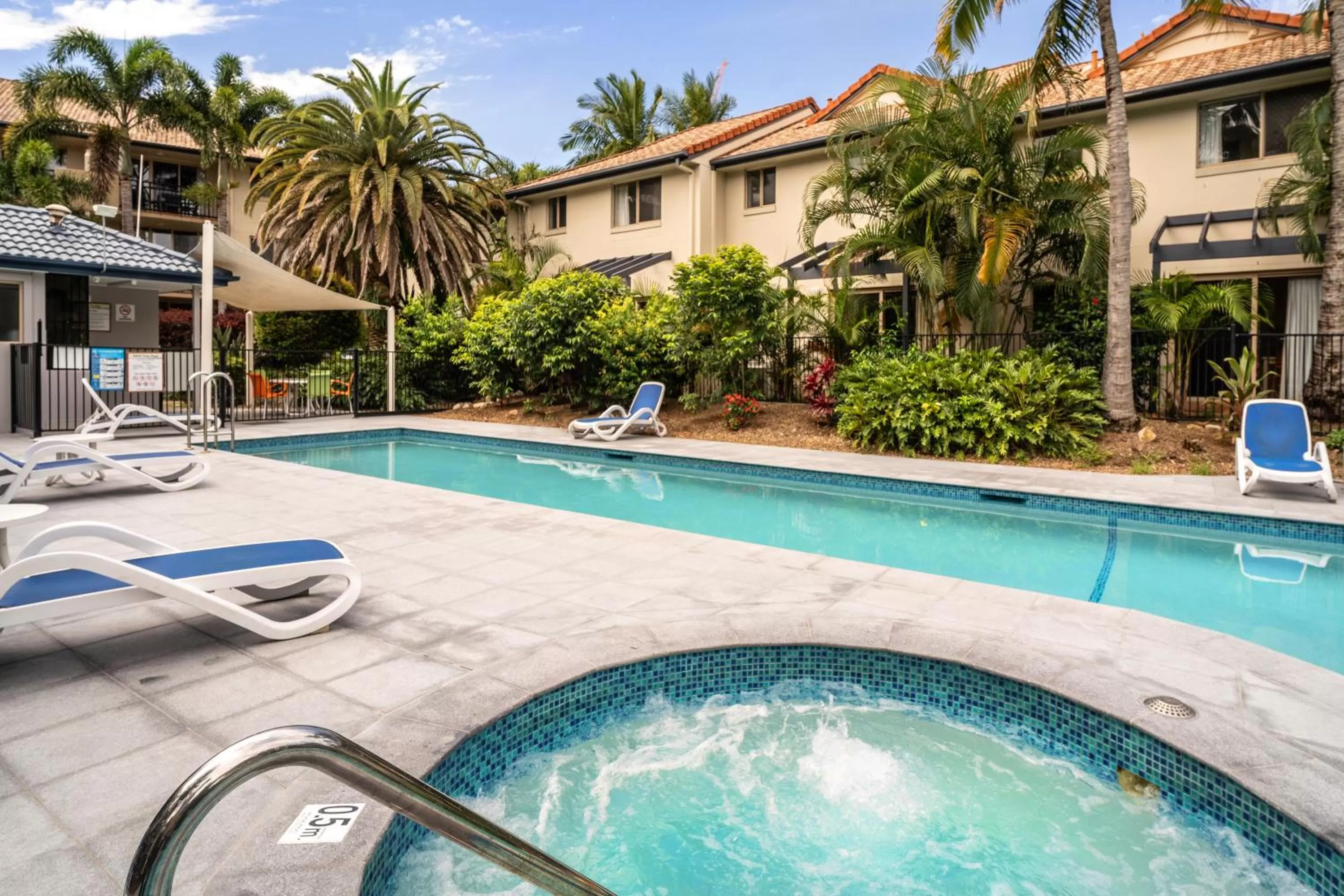 Swimming pool in Turtle Beach Resort