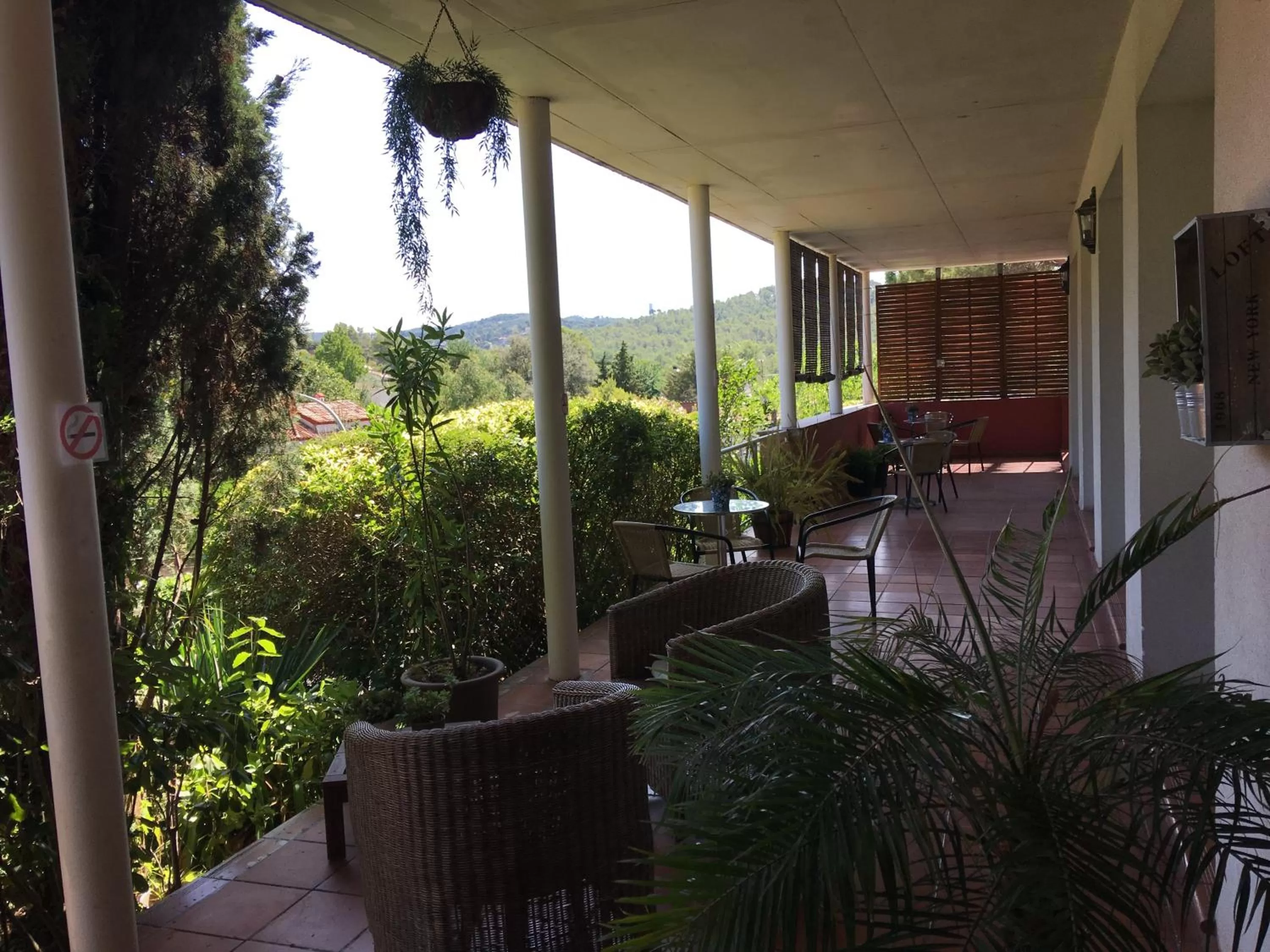 Balcony/Terrace in B&B Inés