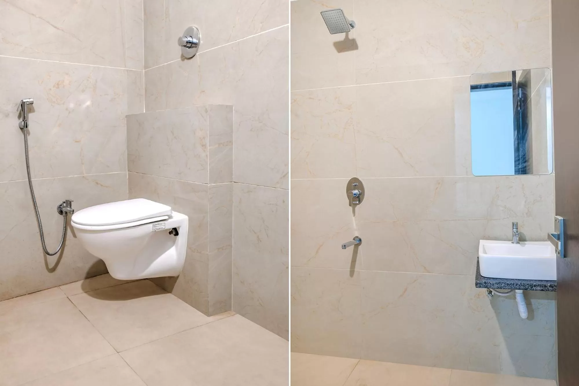 Bathroom in FabHotel Ramya