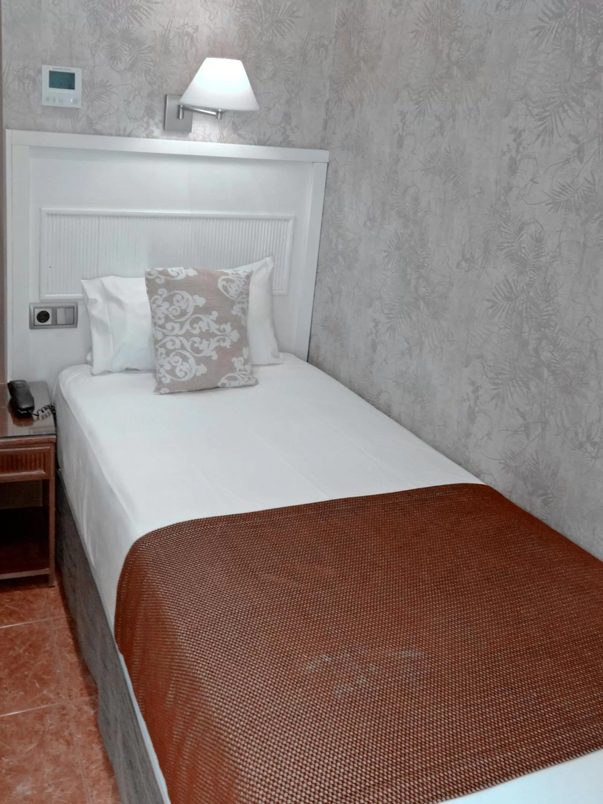 Bed in Hotel Lloret Ramblas