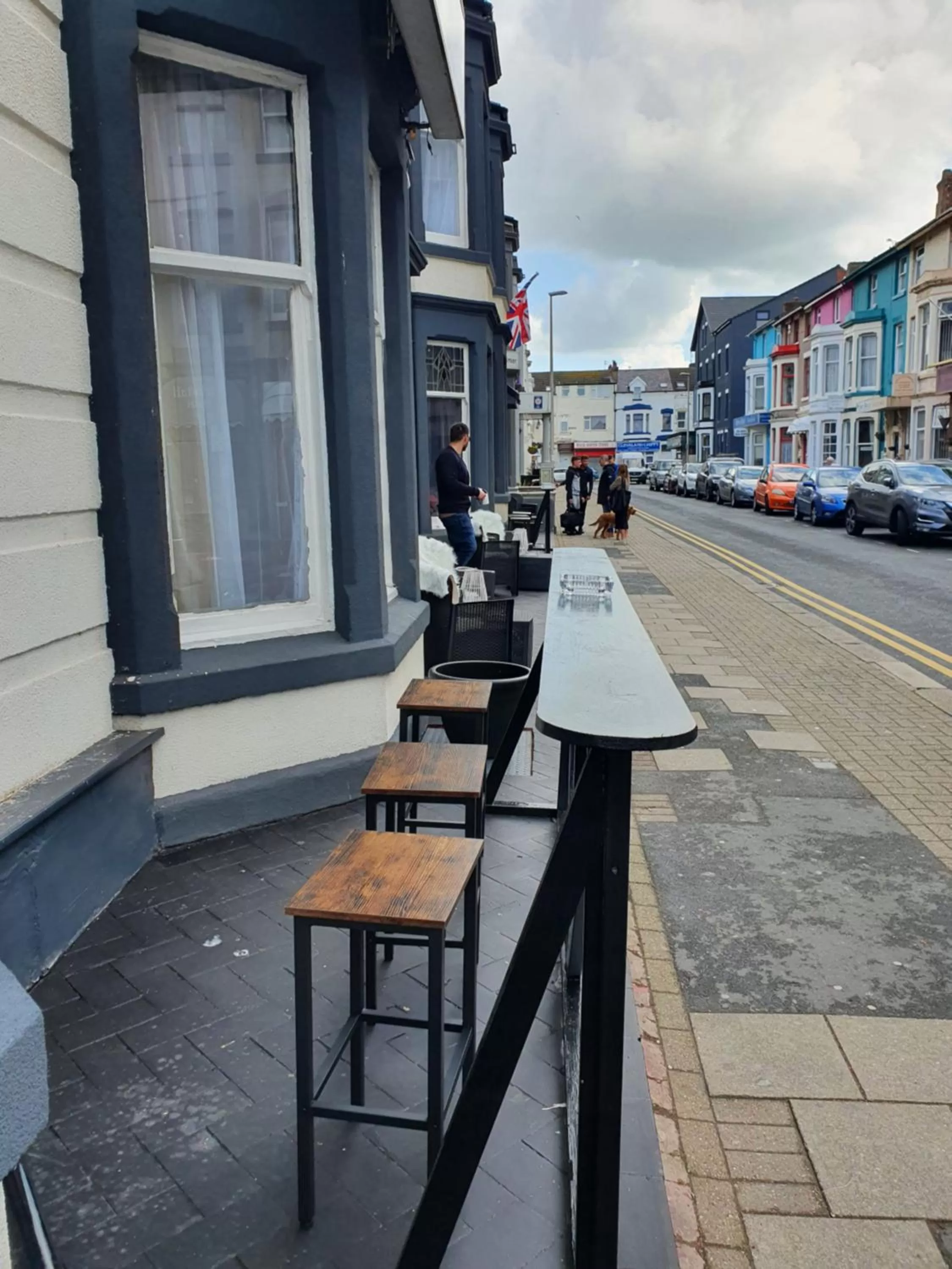 Street view in Balkan Hotel