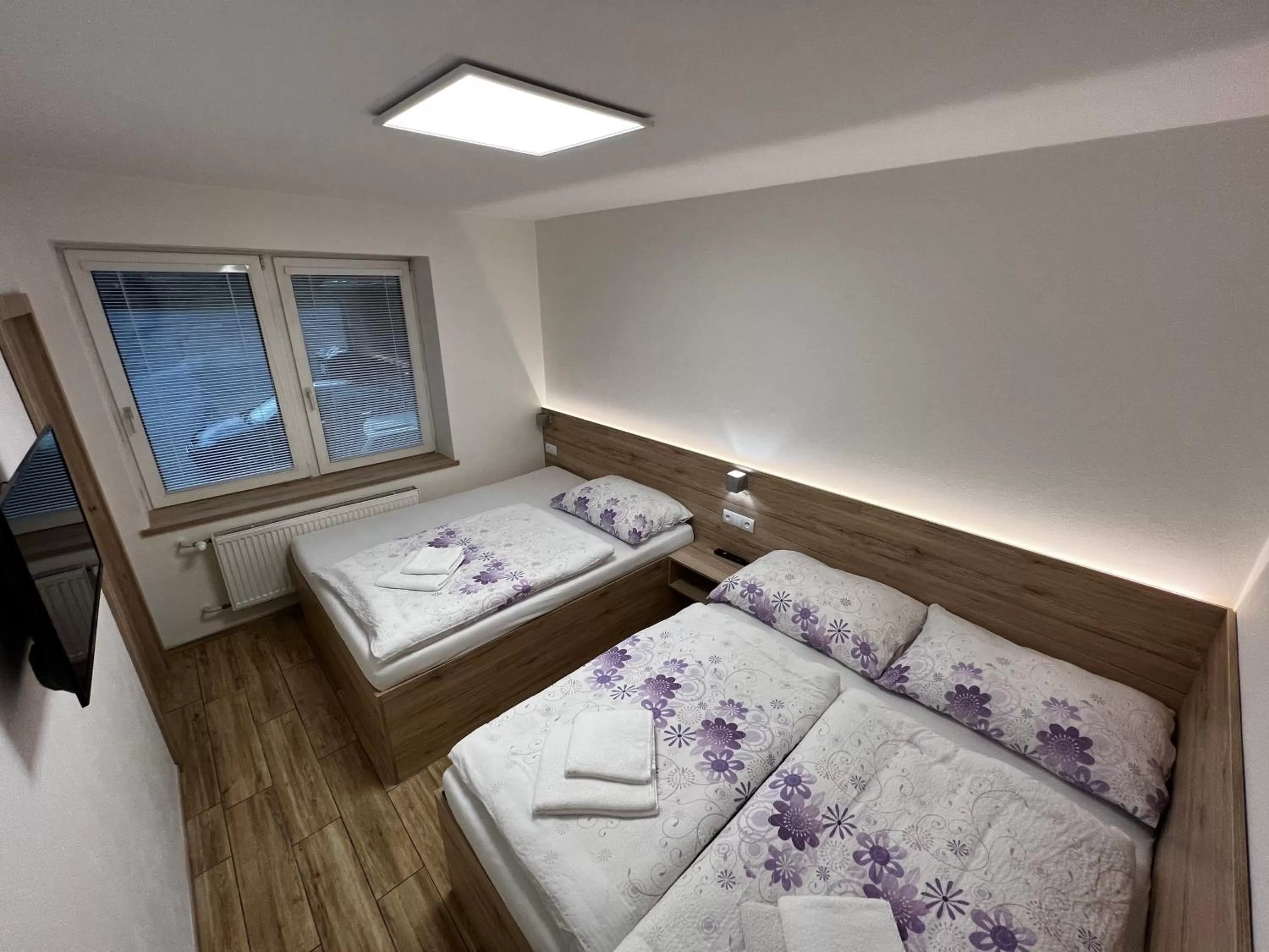 Bed in Hotel U Kociana