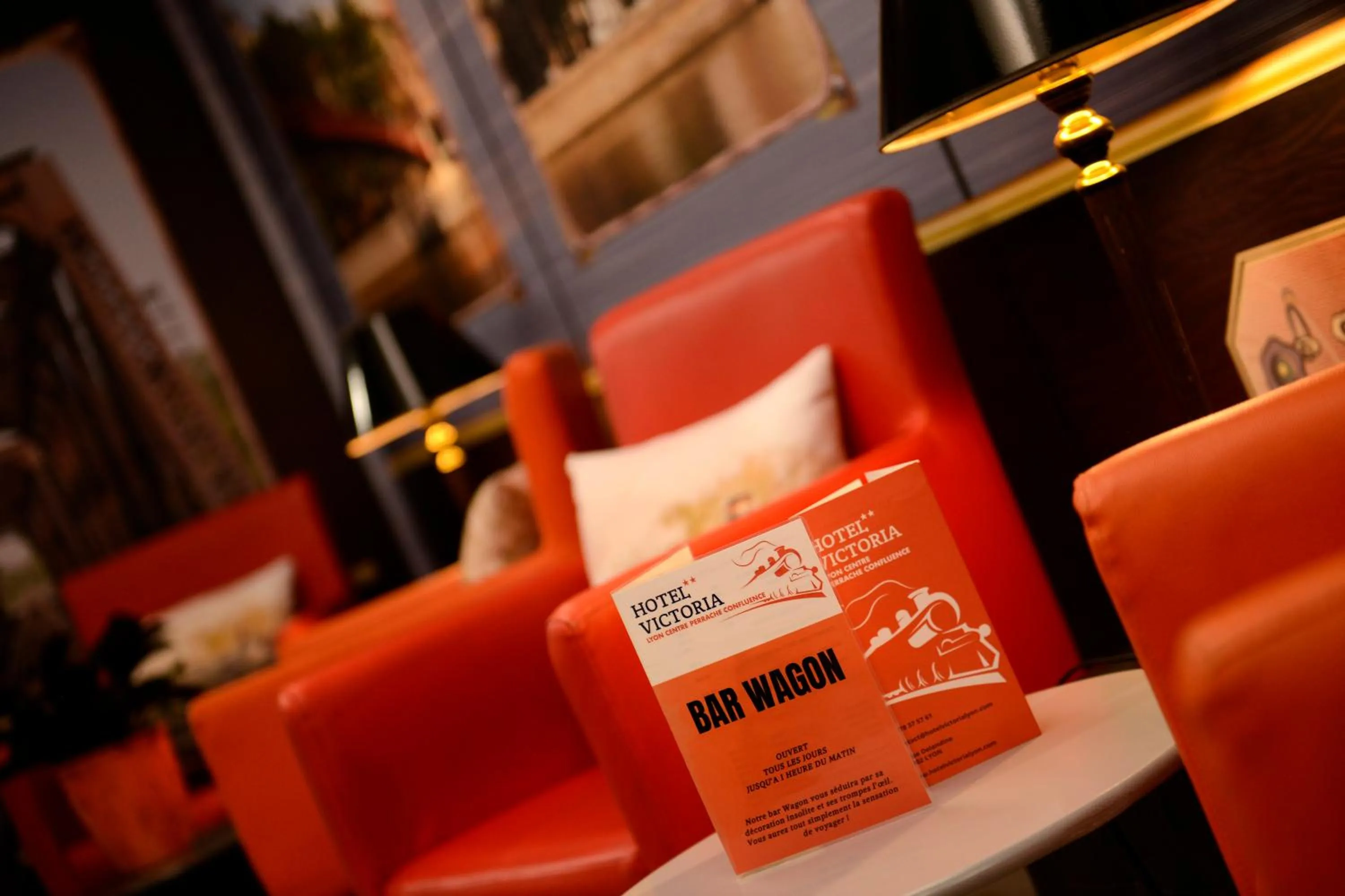 Lounge or bar in Hotel Victoria Lyon Perrache Confluence