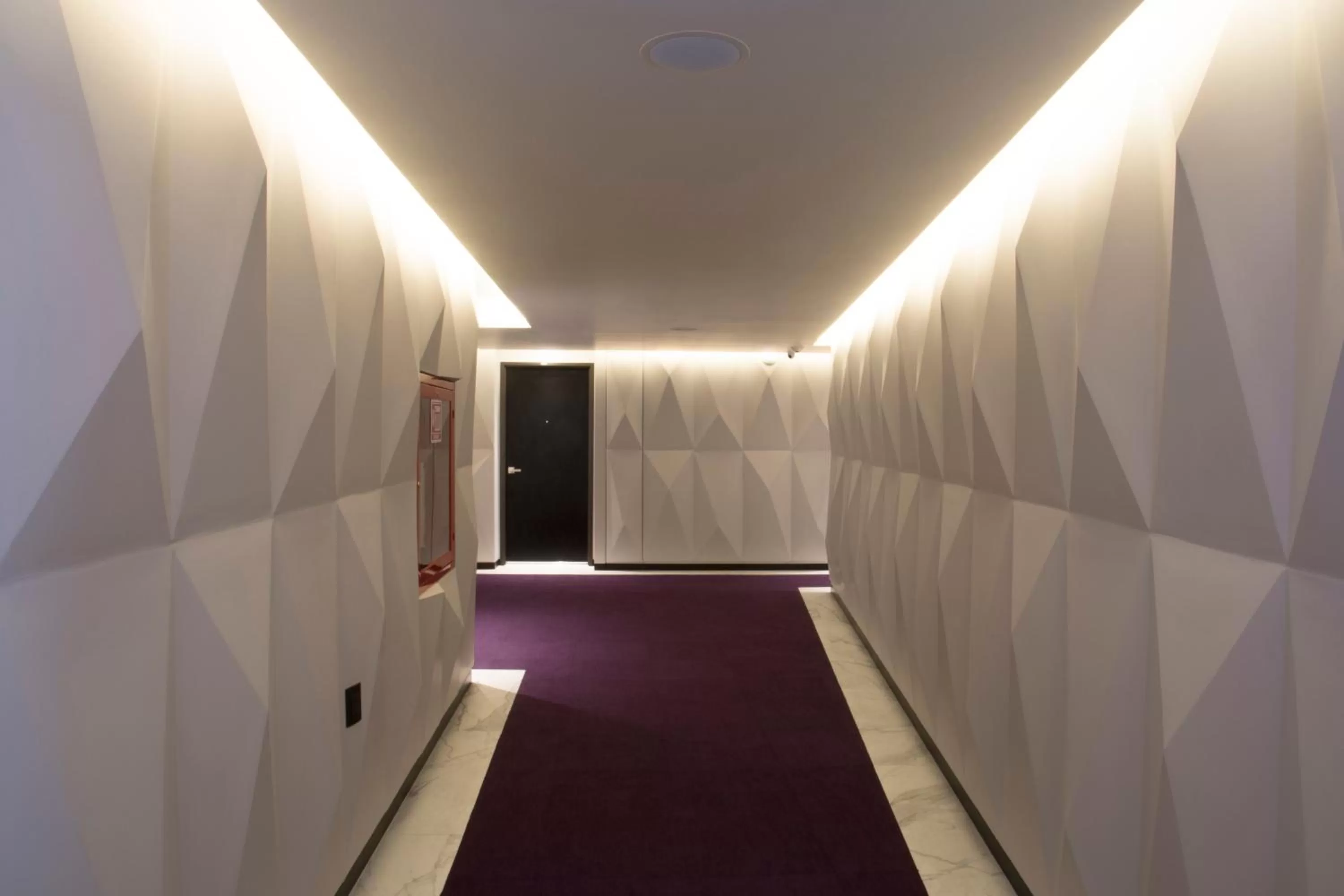 Decorative detail in Casa Basalto