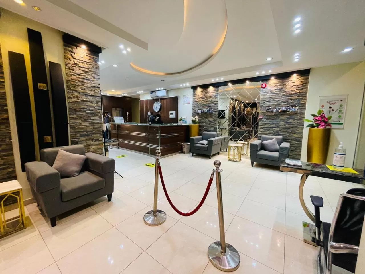 Lobby/Reception in Al Amoria Apartments