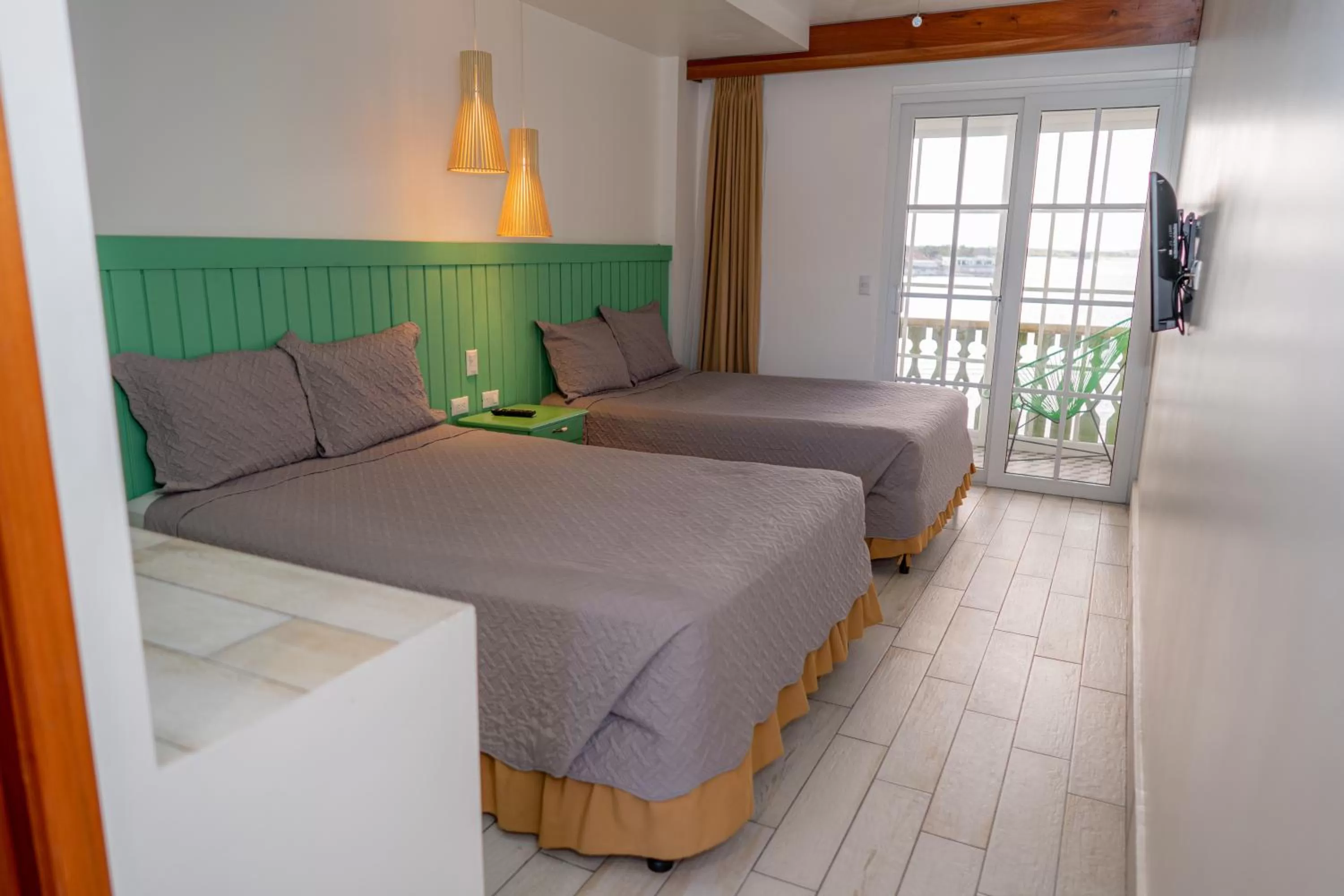 Photo of the whole room, Bed in Hotel Peten