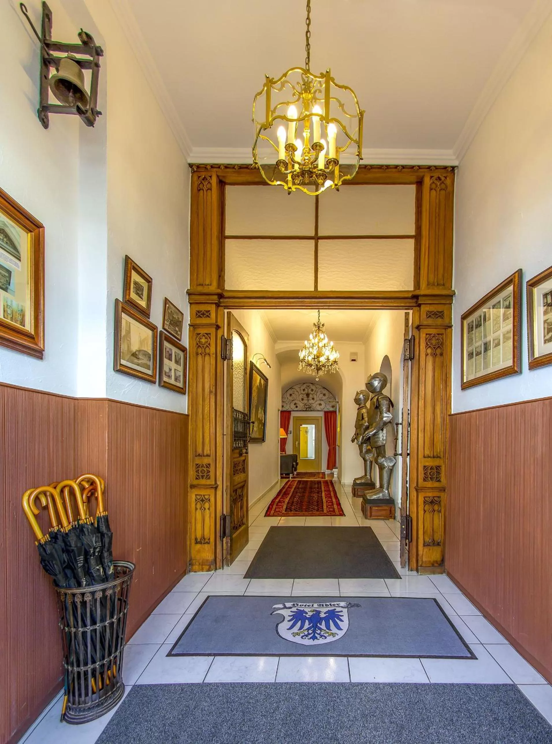 Facade/entrance in Hotel Adler