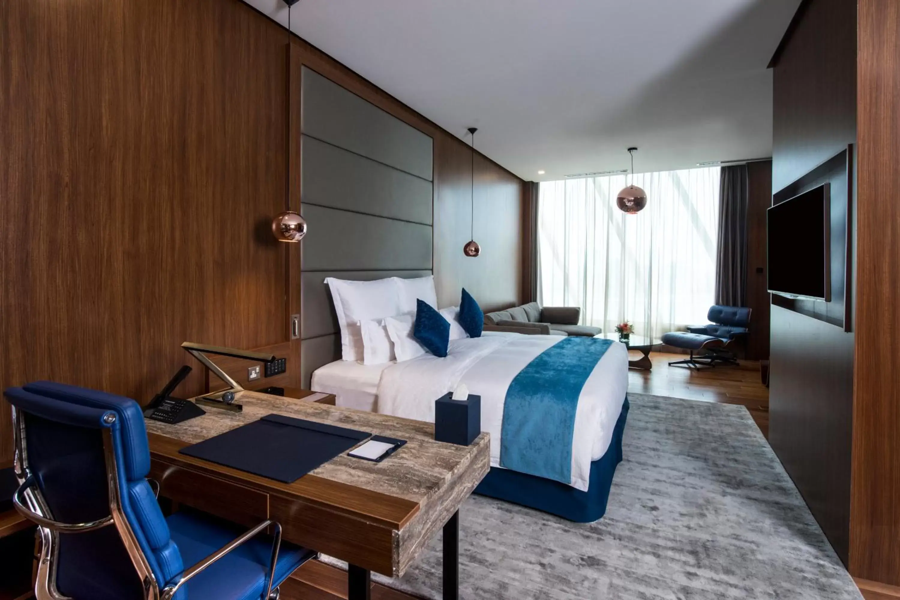 Junior Suite King Accessible Room in Wyndham Grand Manama Junior Suite King Accessible Room in Wyndham Grand Manama