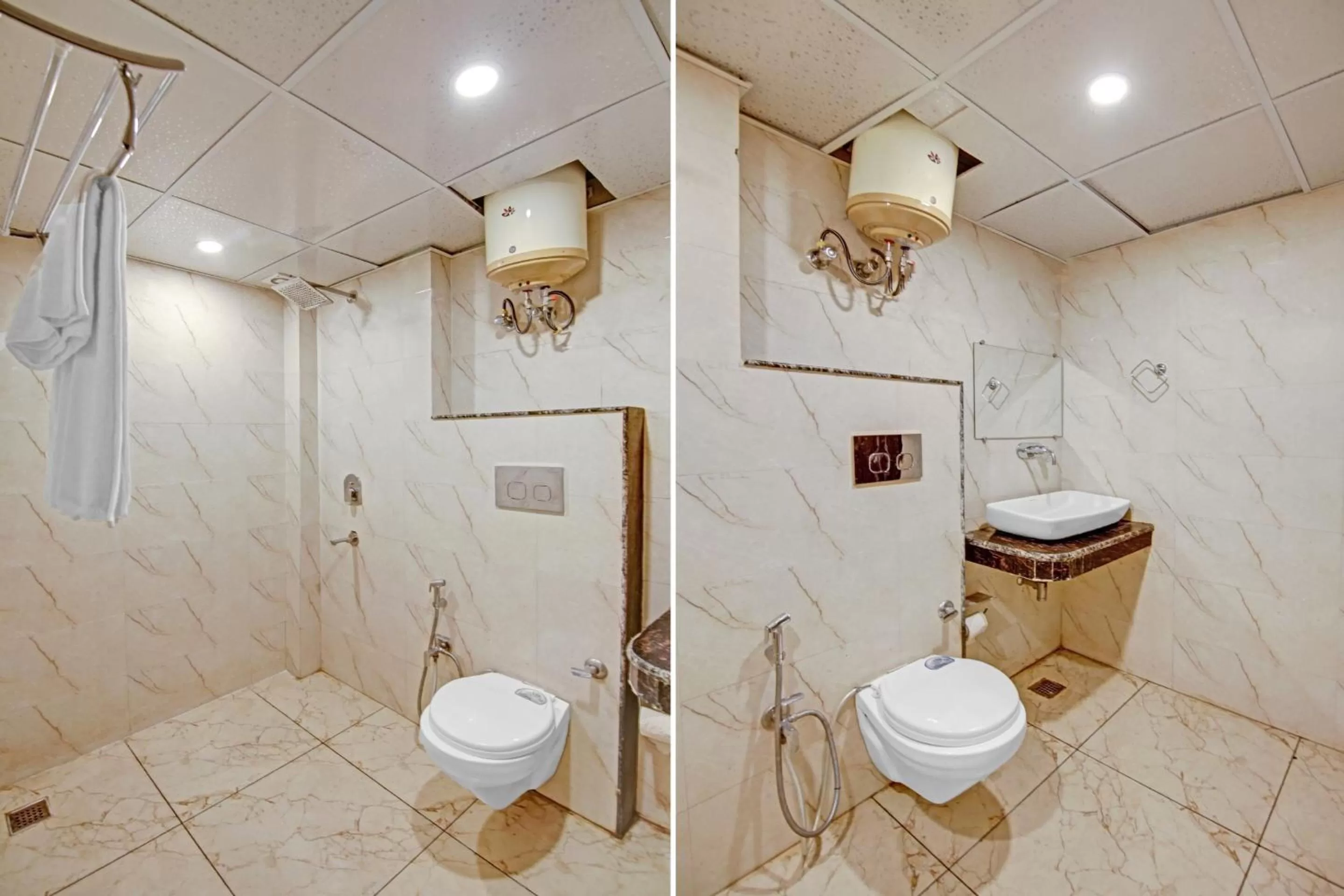 Bathroom in Super OYO Flagship Hotel Tez Plaza