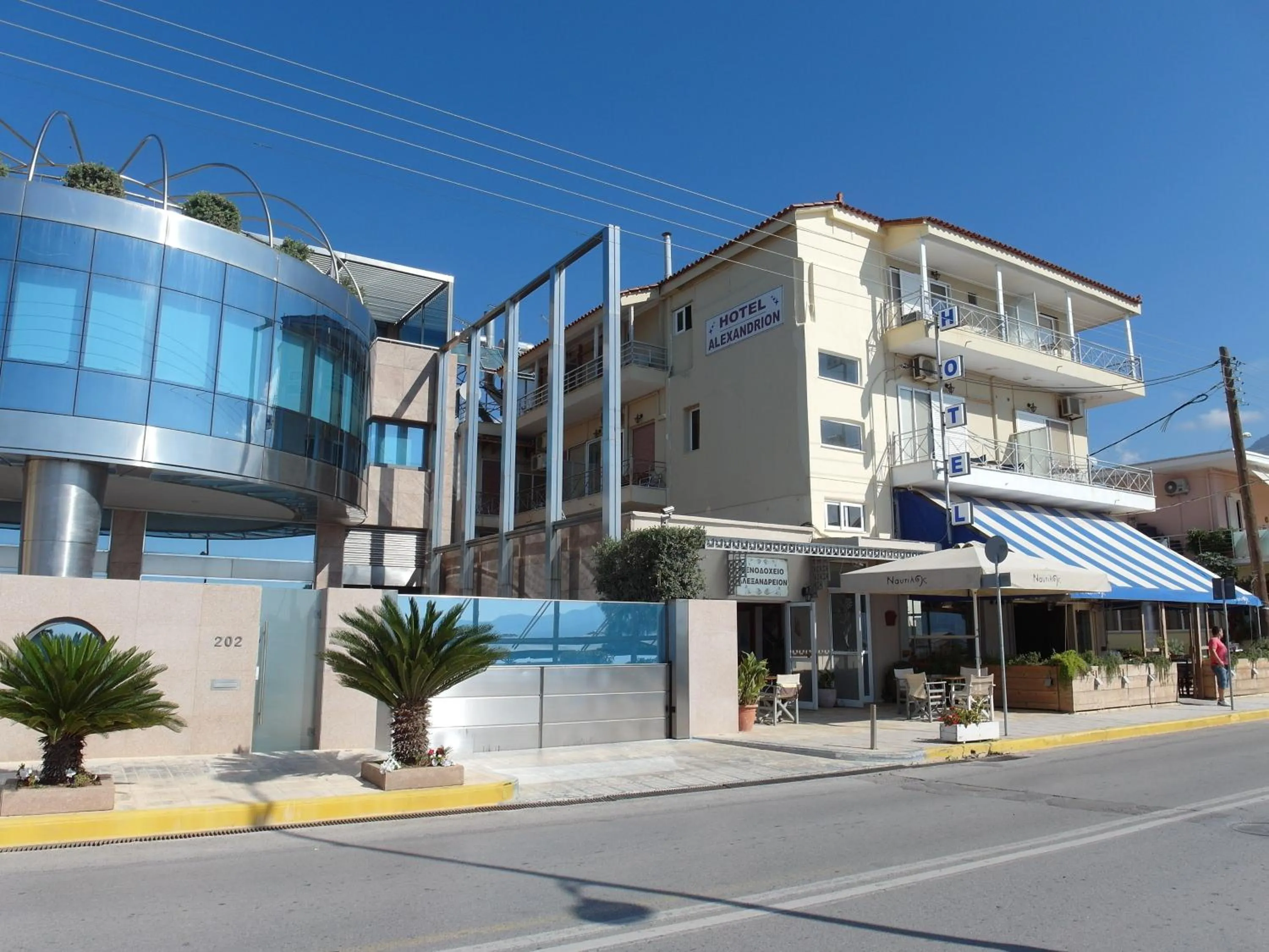 Property building in Hotel Alexandrion