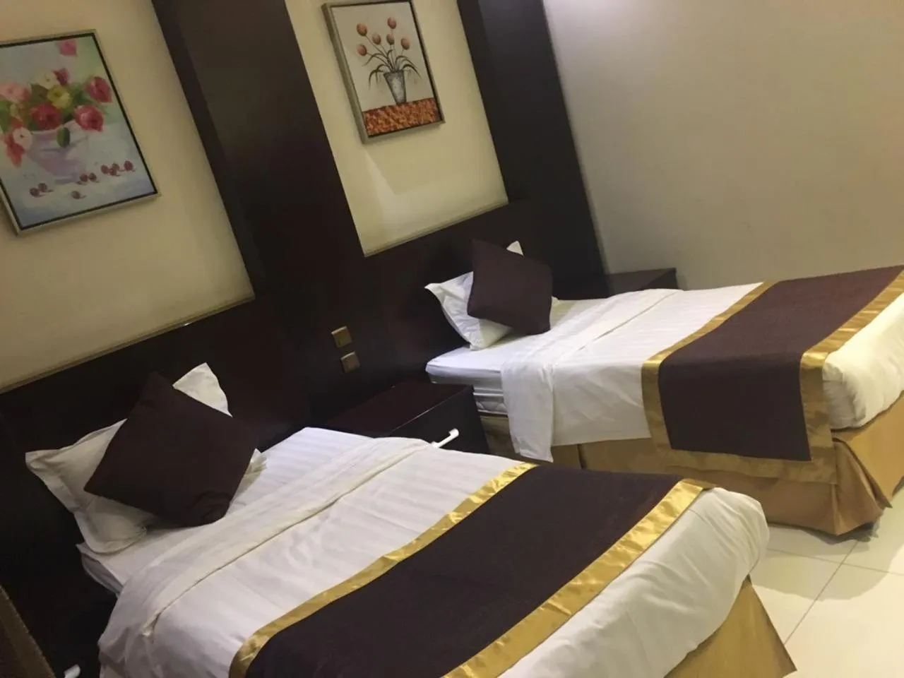 Bed in Taleen Serviced Apartments Al Nakheel