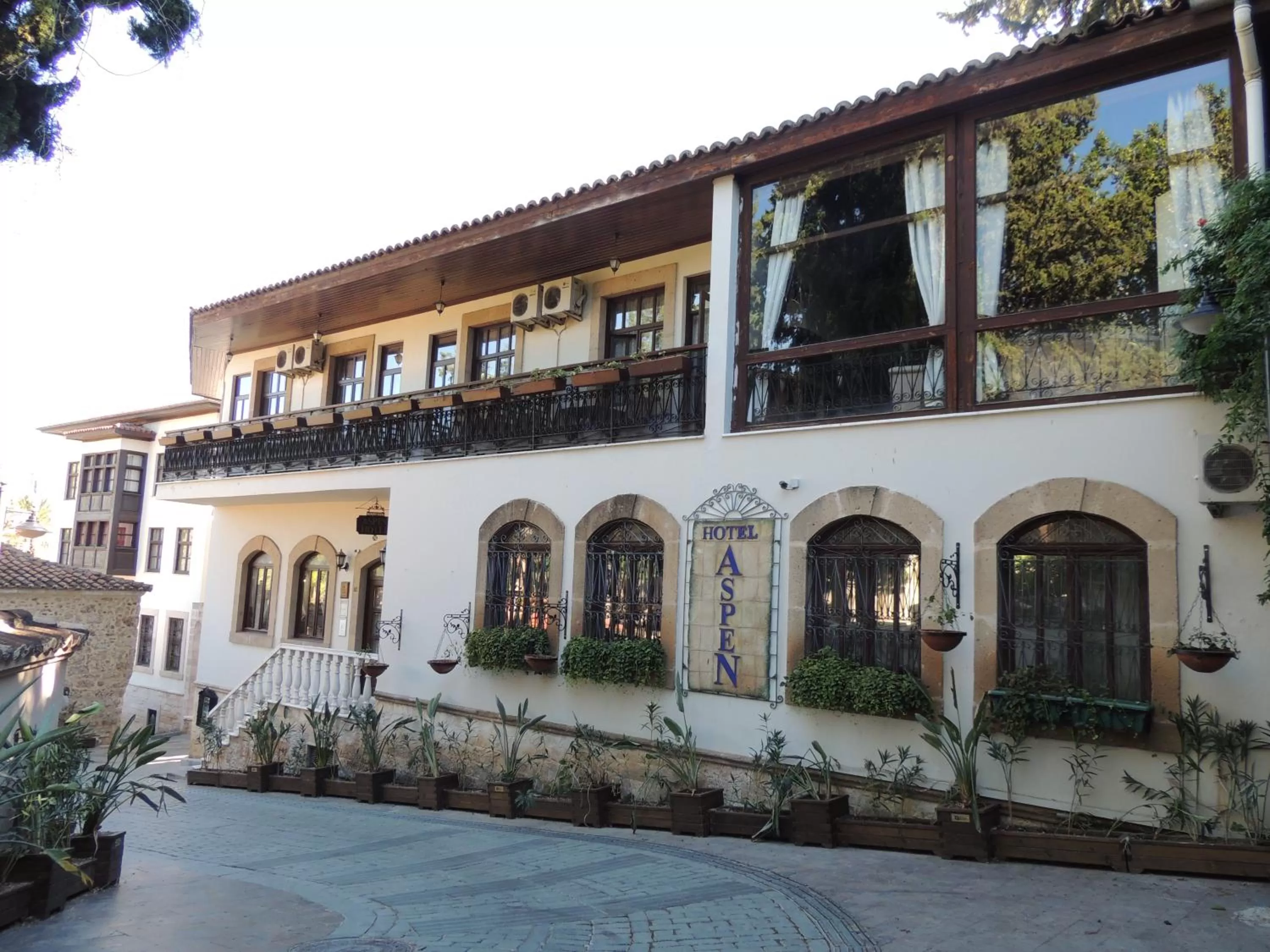 Facade/entrance in Aspen Hotel Kaleiçi