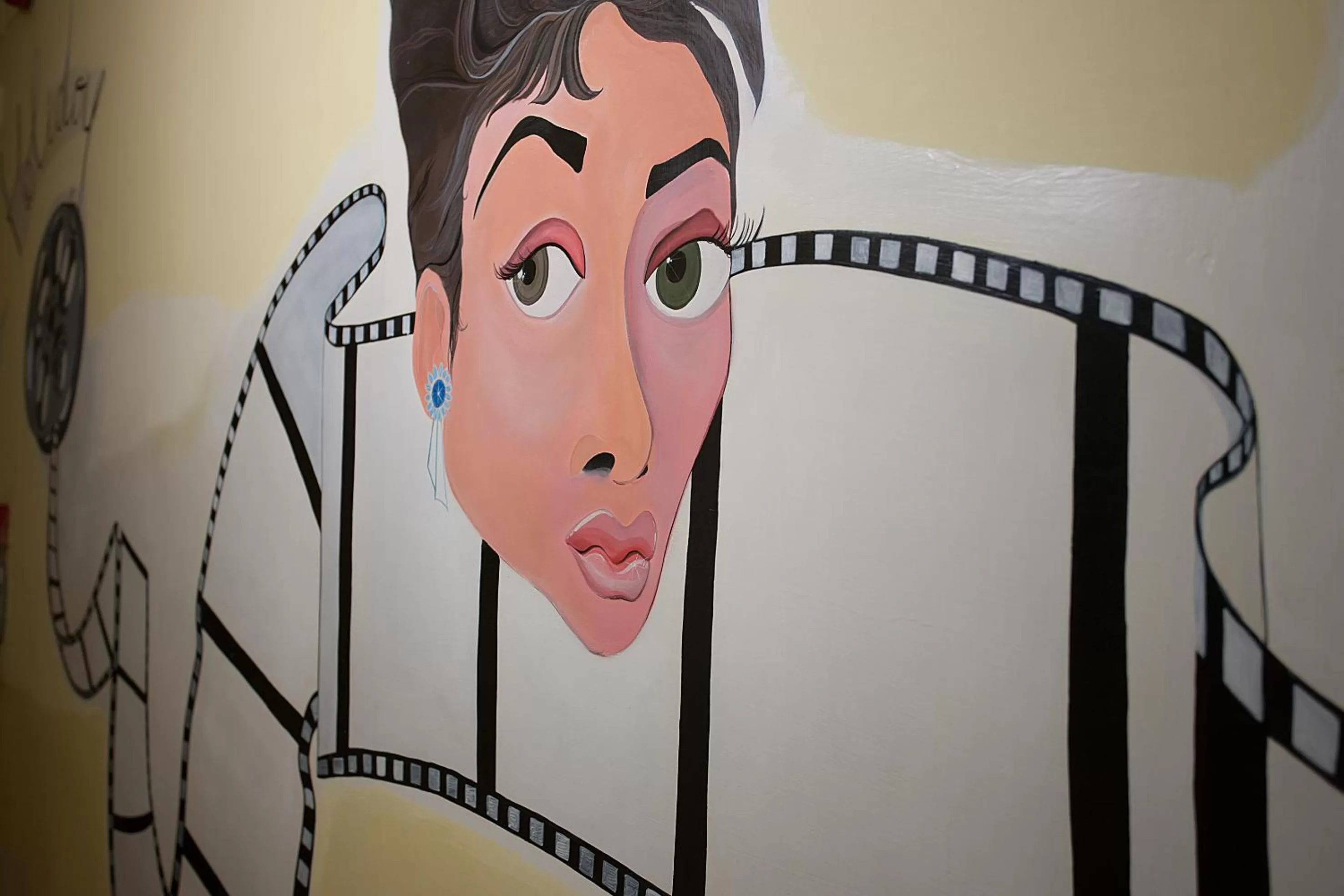 Decorative detail in Hotel Cineholiday