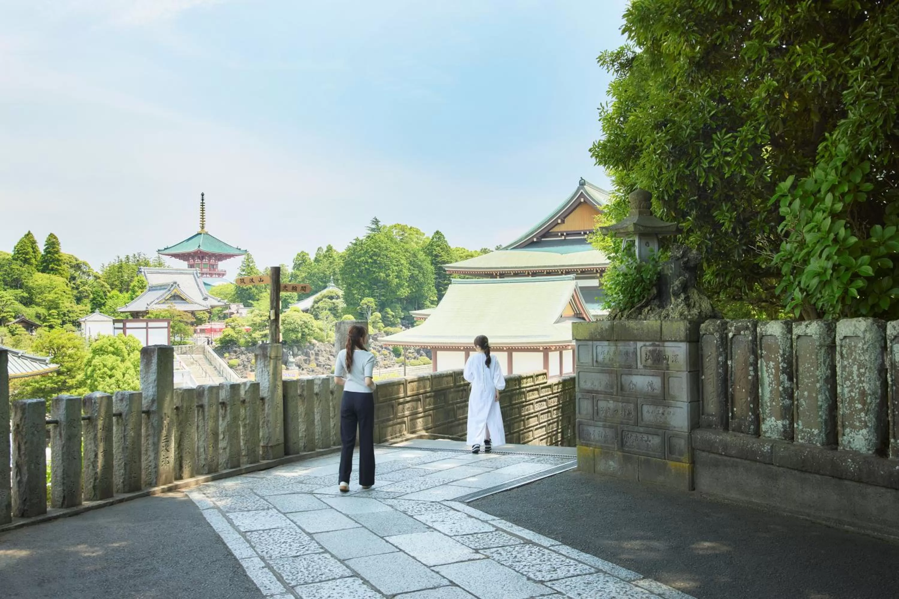 Nearby landmark in Waqoo Naritasanmonzen