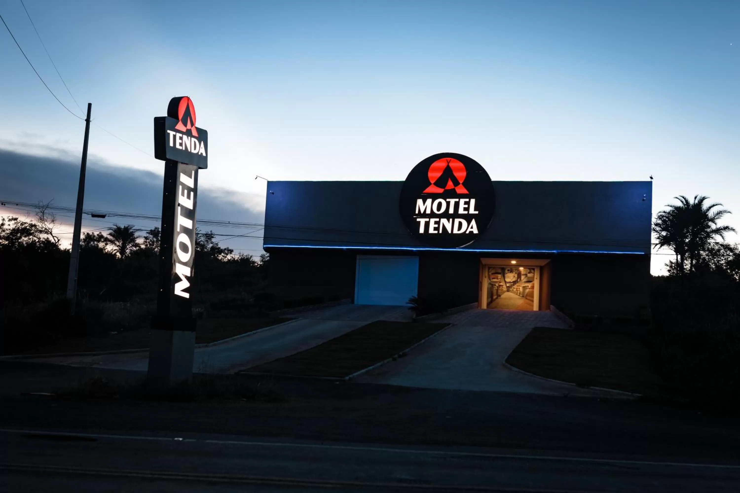 Facade/entrance in Motel Tenda
