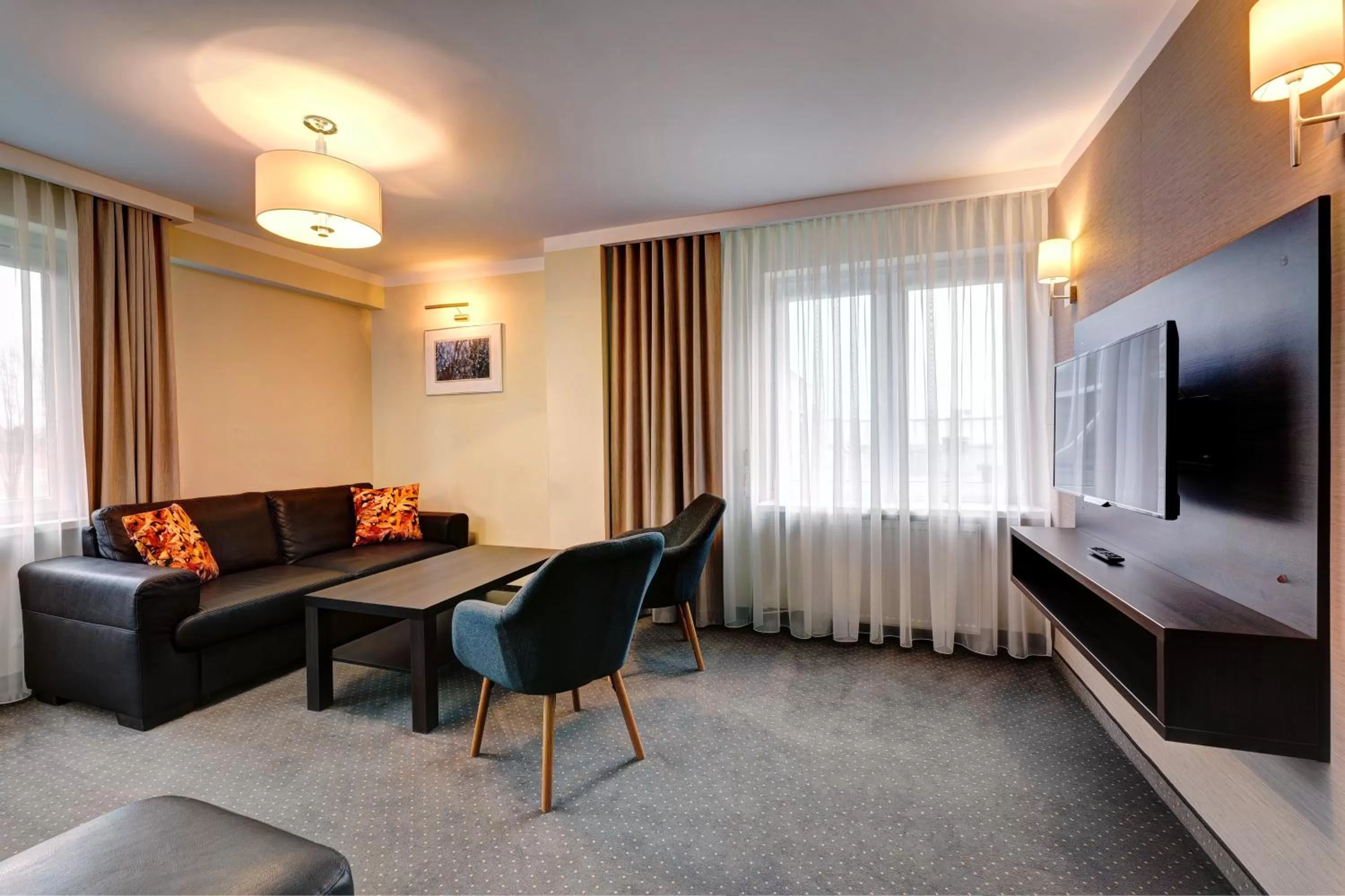 Living room in Hotel Leśny