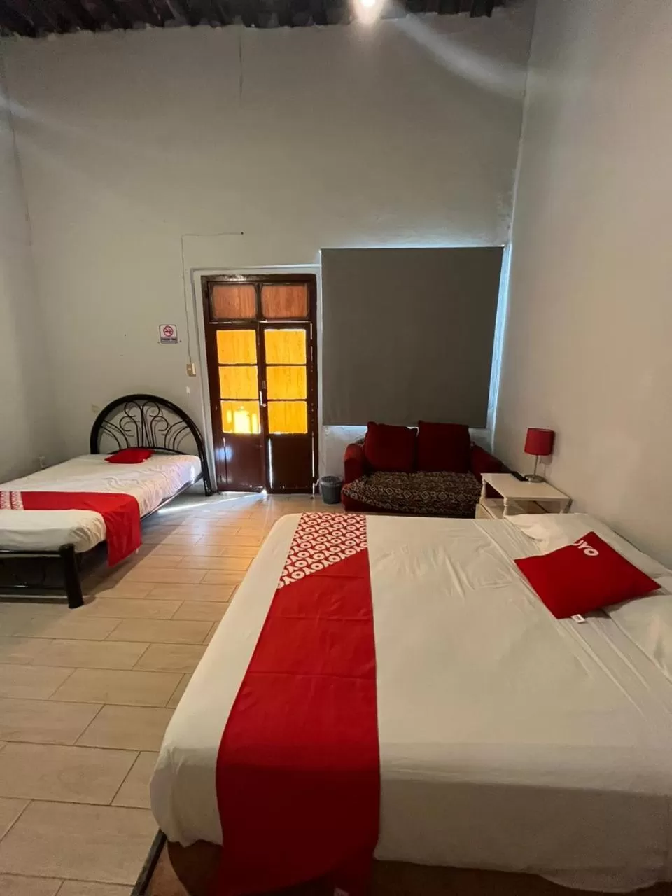 Bed in Hotel Queretaro