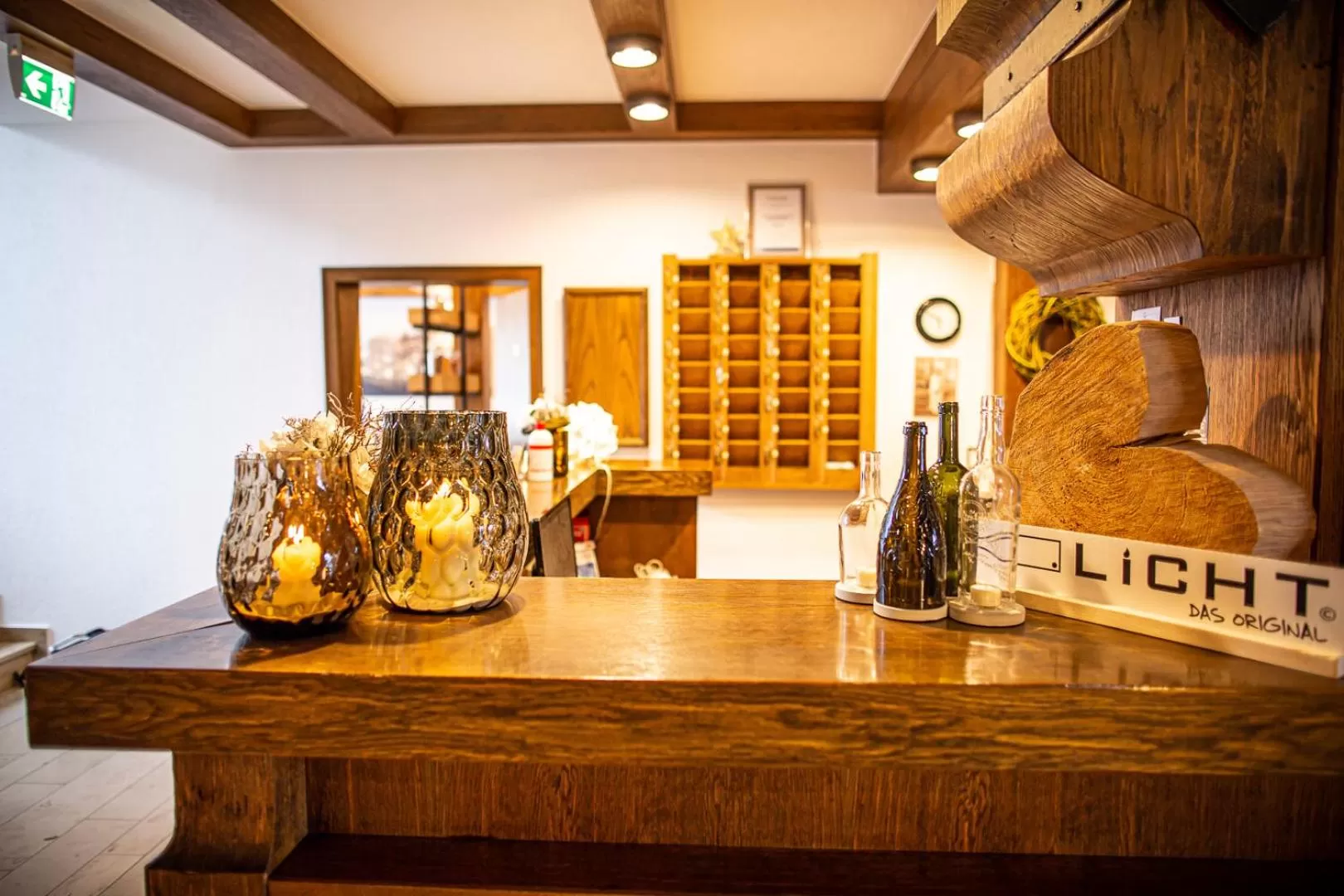 Lobby or reception in Hotel Spessartstuben