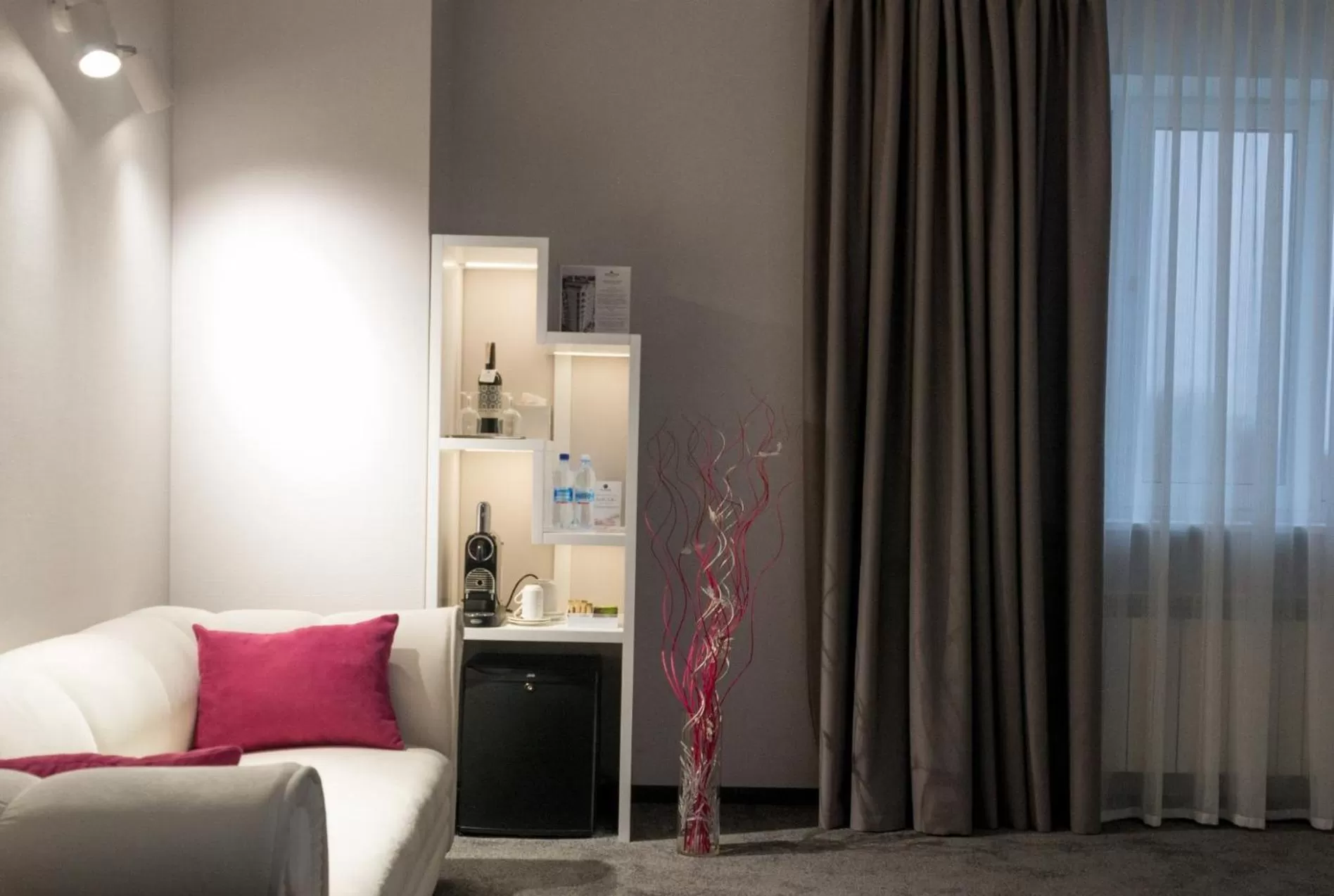 Seating area, Bed in RiverSide- Hotel and MICE