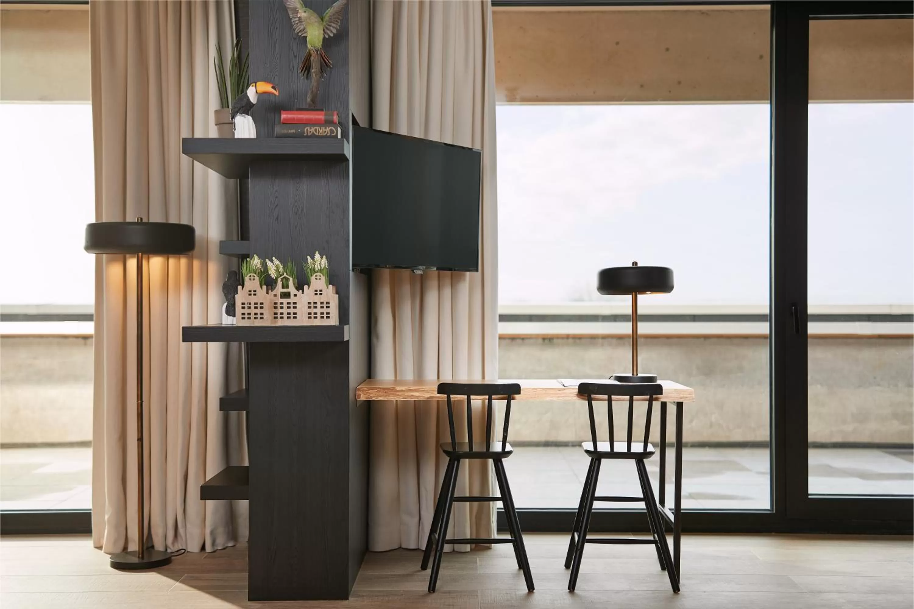 Seating area in Van Der Valk Luxembourg Arlon