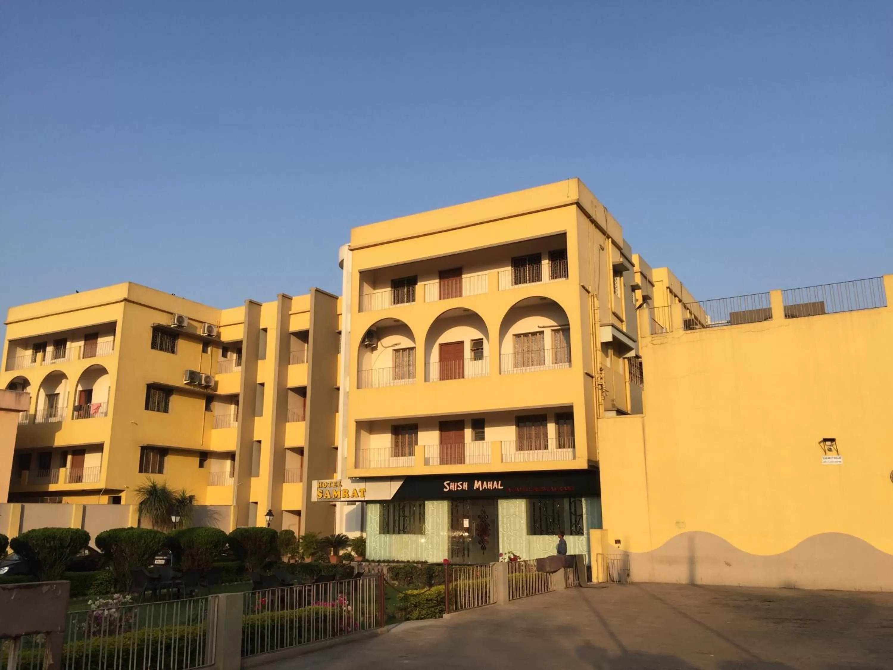 Property Building in Hotel Samrat