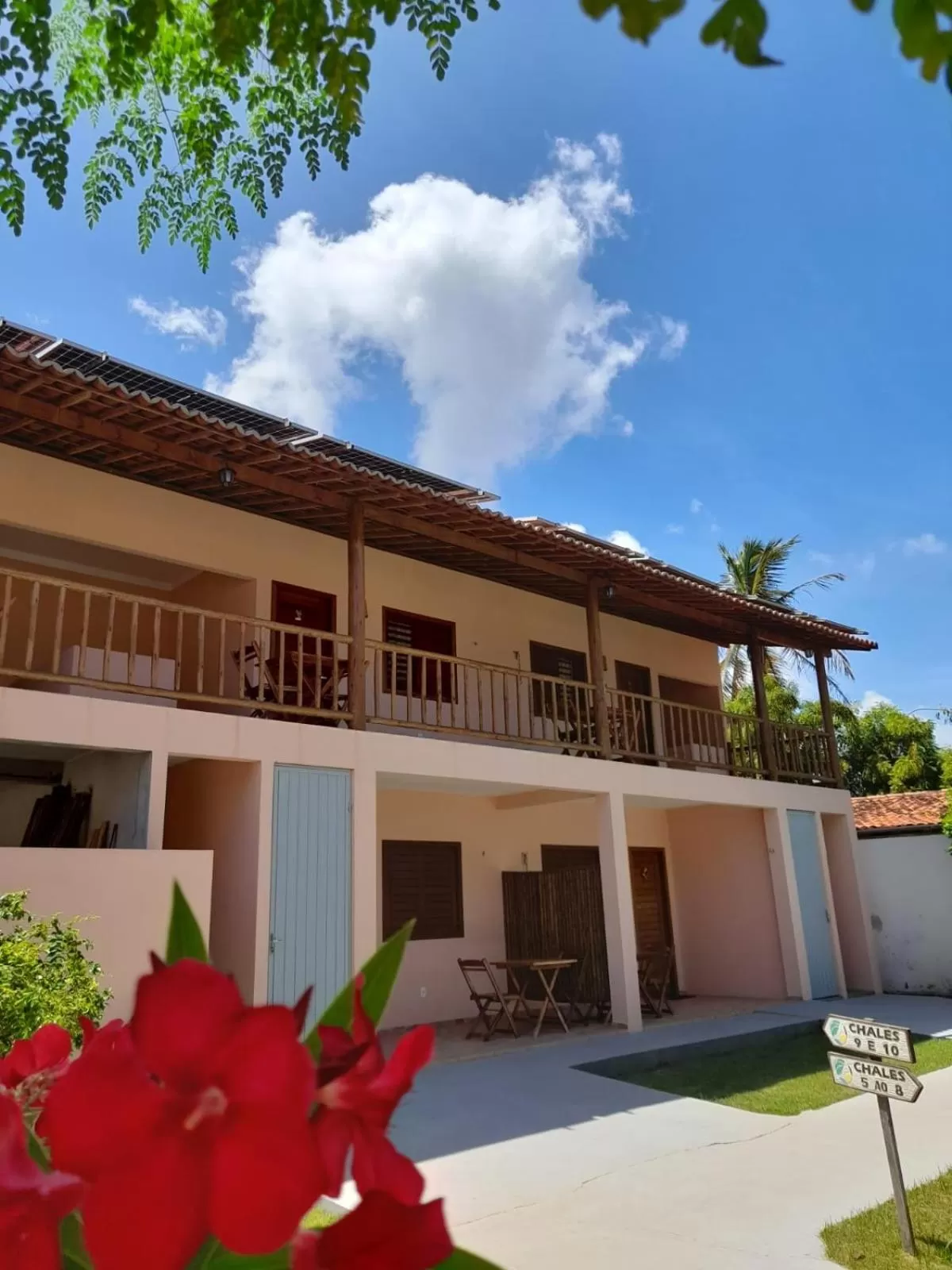 Property building in Pousada Pé na Areia Gostoso