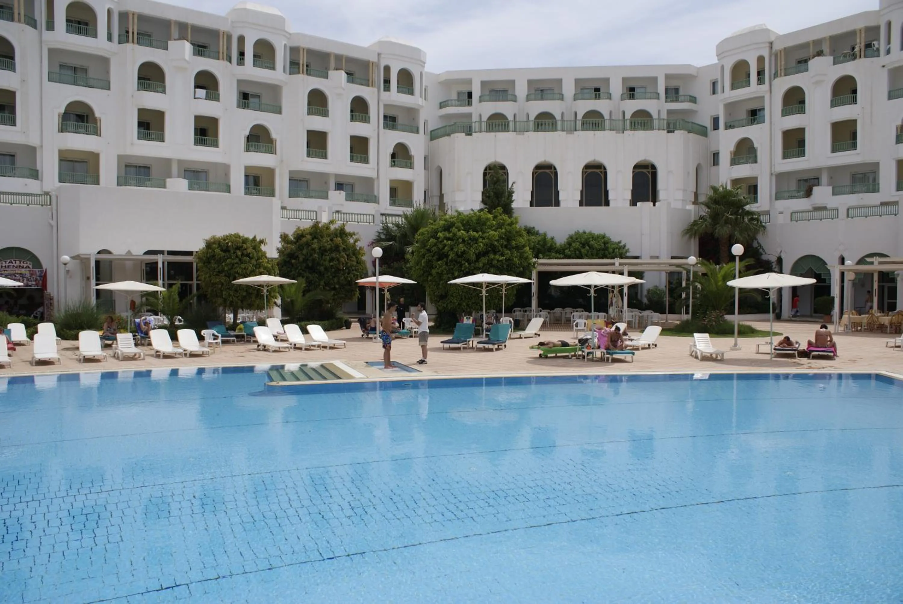Swimming pool in El Mouradi Hammamet